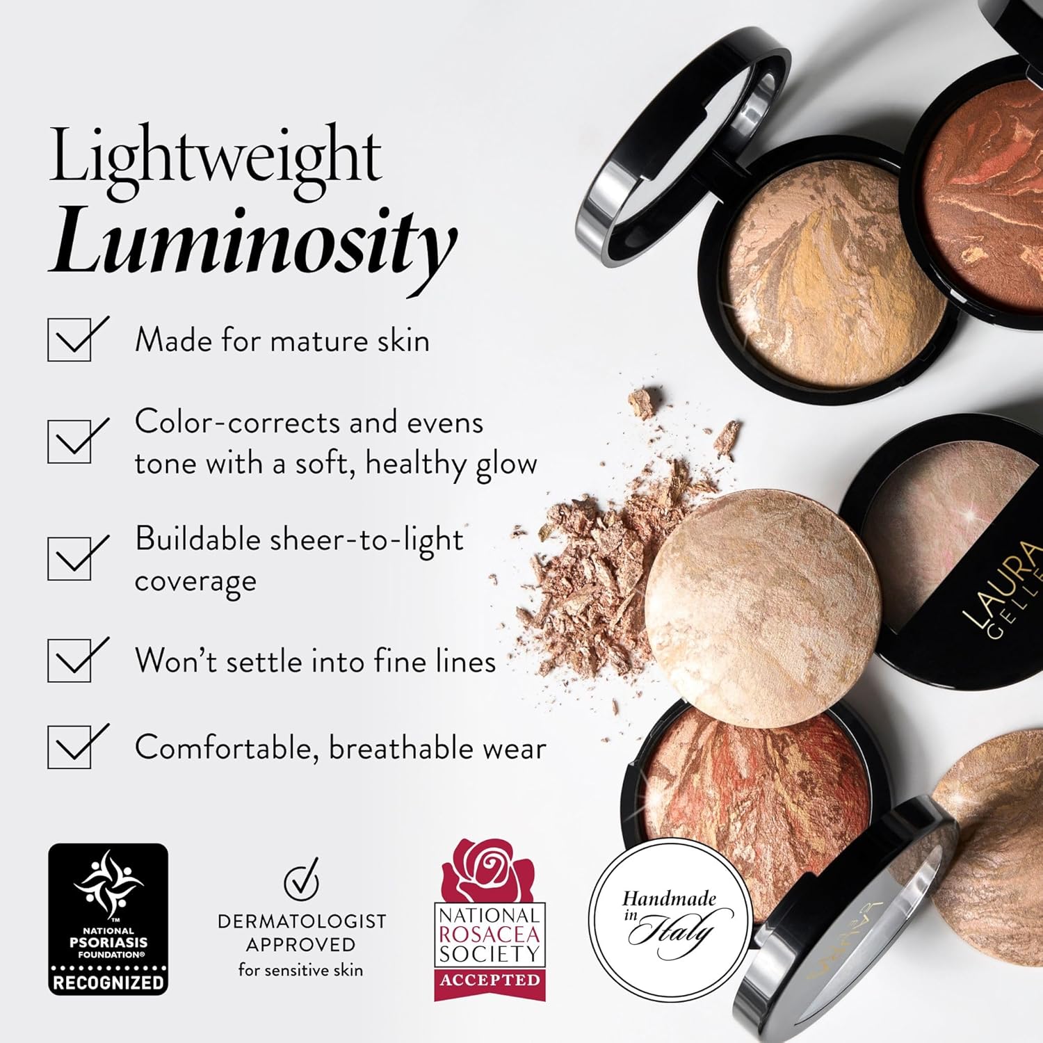 Thumbnail 2 de LAURA GELLER NEW YORK Cuit au four Équilibre-N-Glow Illuminating Foundation en teinte Sable Le sable