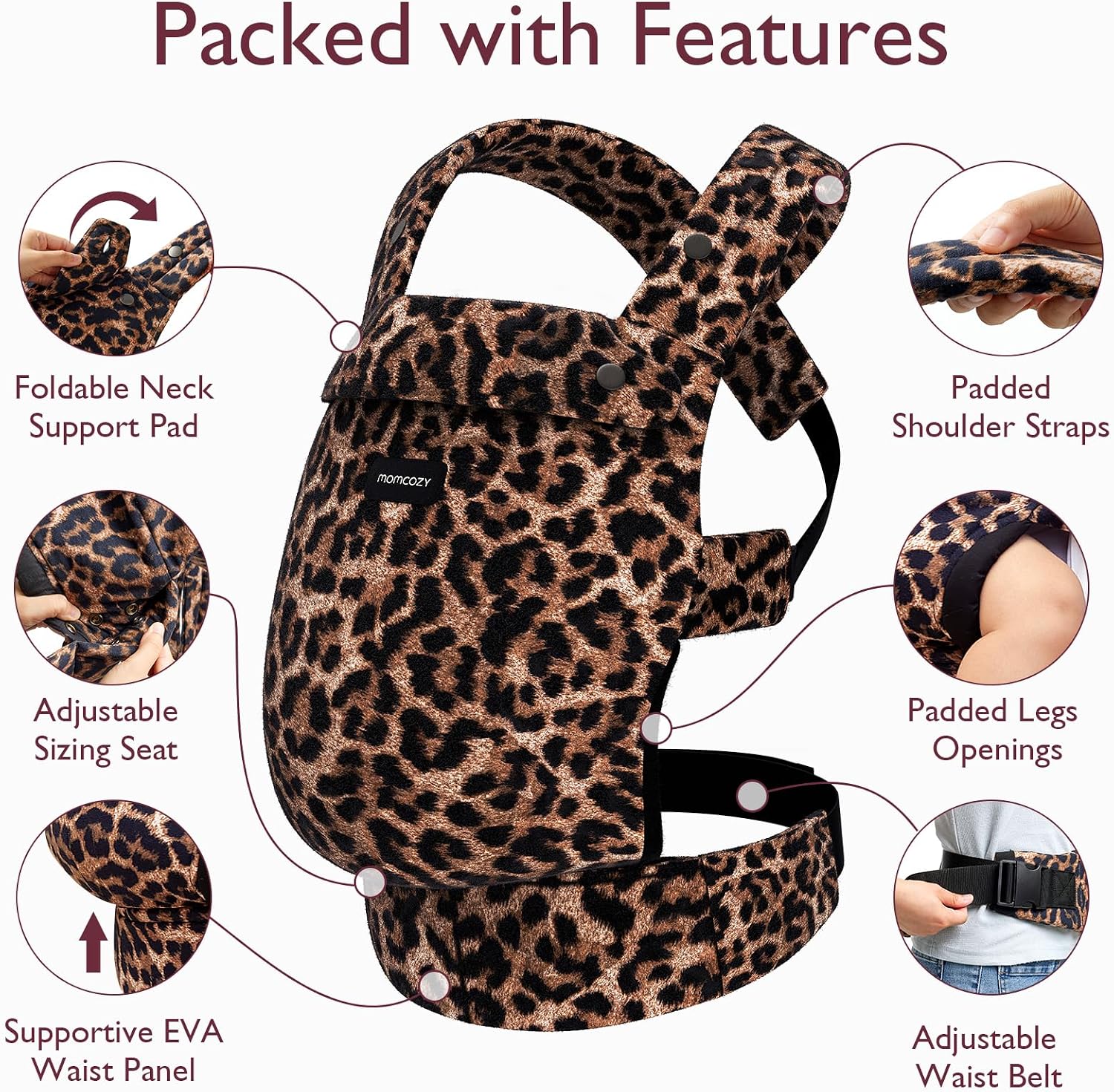 Thumbnail 4 de Momcozy Baby Carrier 3-24 Months