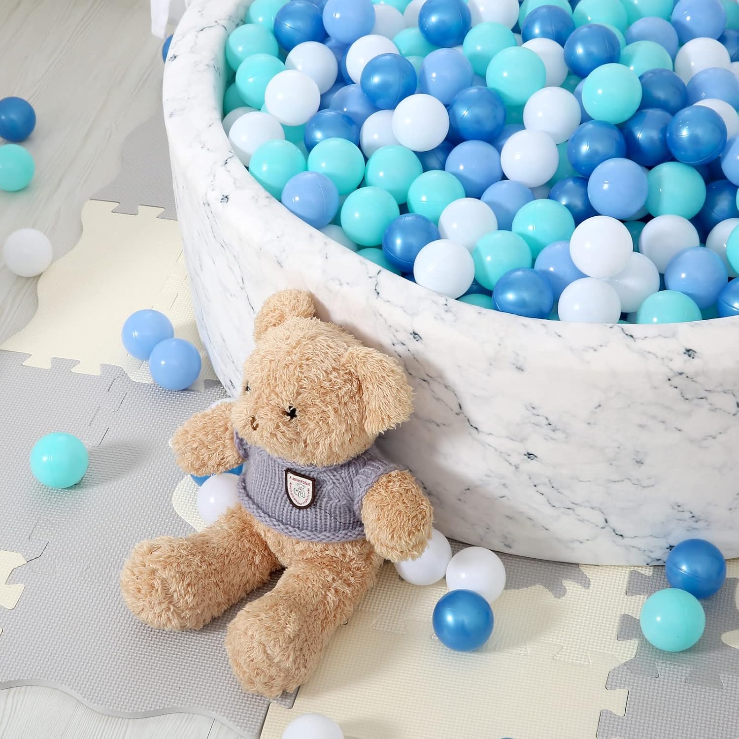 Thumbnail 2 de STARBOLO Phthalate-Free BPA-Free Ball Pit Balls for Toddlers (Phthalate Free, BPA Free) Pack Options