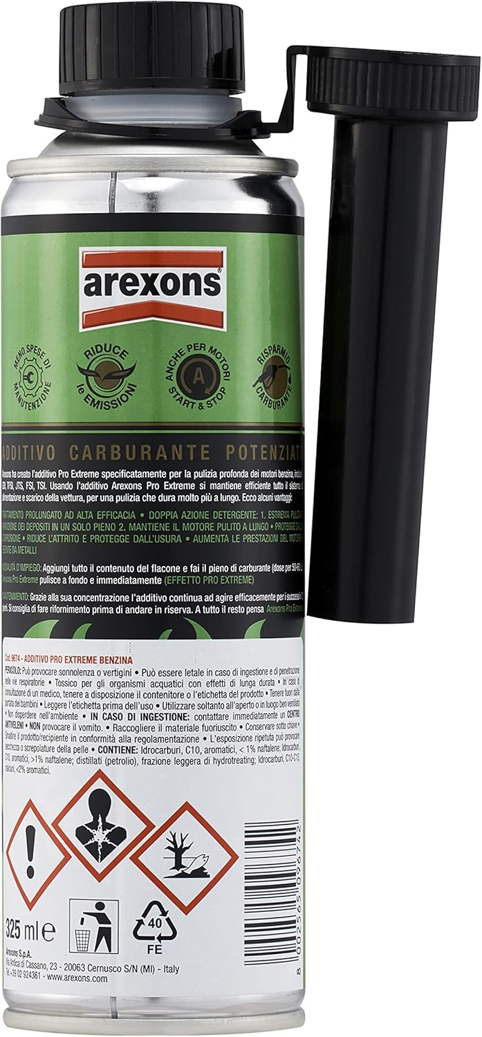 Thumbnail 2 de Arexons Additivo Pro Extreme Benzina 325 ml: pulizia, protezione e prestazioni migliori per motori a benzina