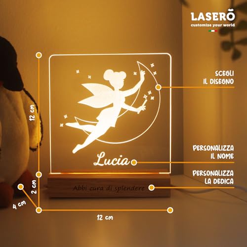 Detalle de LASERO' lampada personalizzata in plexiglass