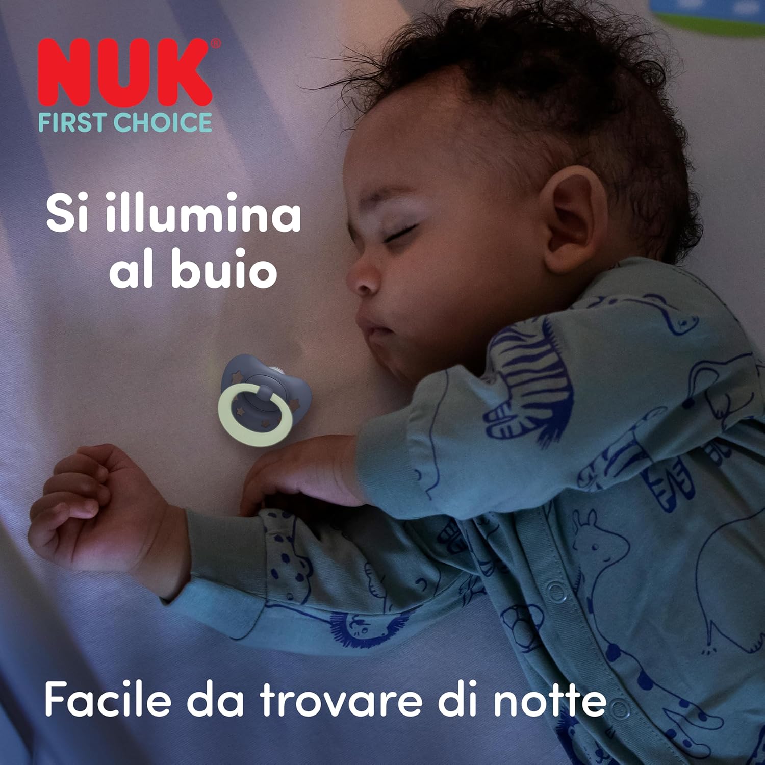Thumbnail 5 de NUK First Choice Classic 6-18 mesi ciuccio blu