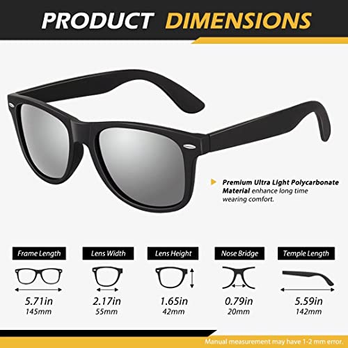 Thumbnail 4 de LINVO Polarised Sunglasses: UV400 Protection, 9‑Layer HD Polarised Lenses