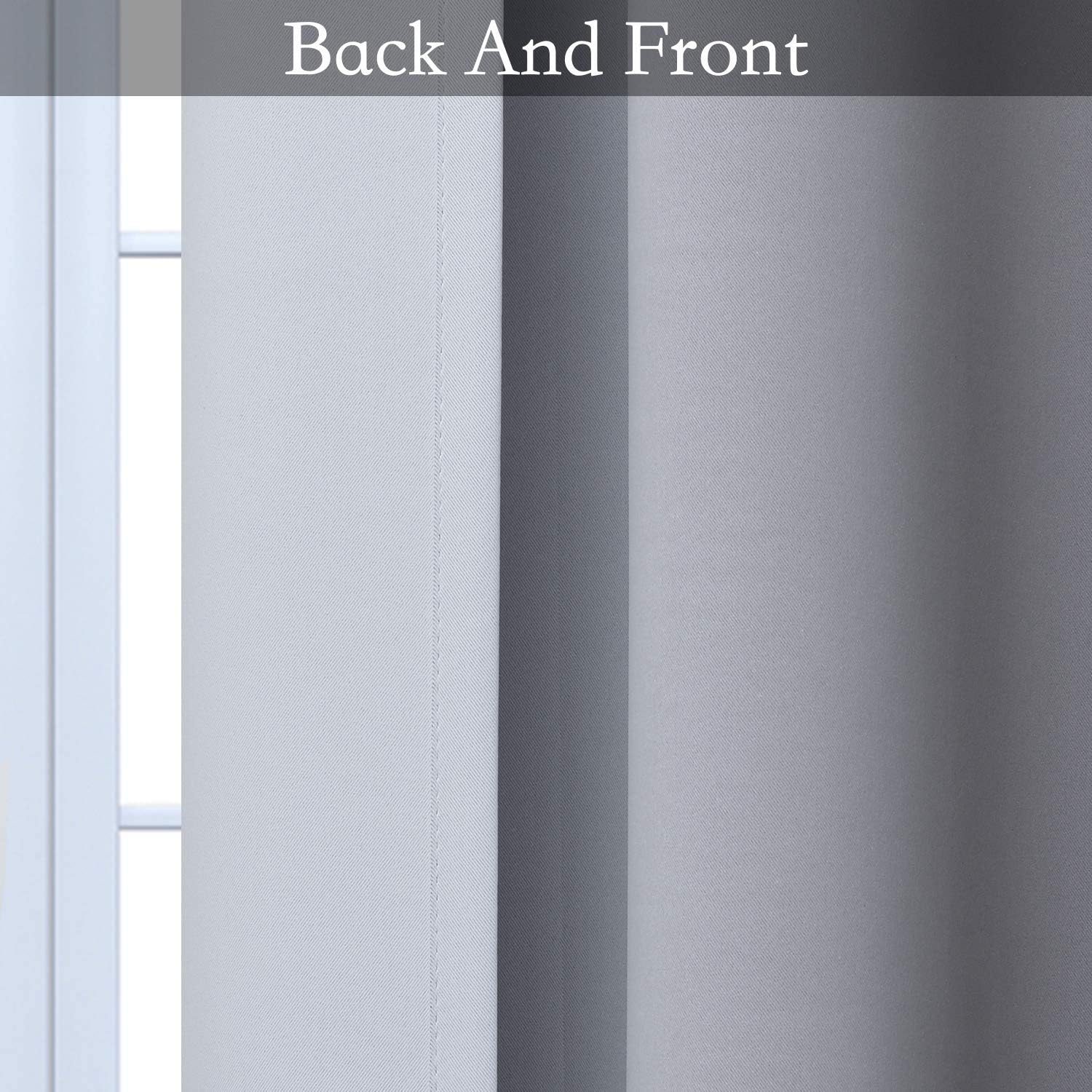 Thumbnail 4 de SimpleHome Ombre Room Darkening Curtains, 52x84