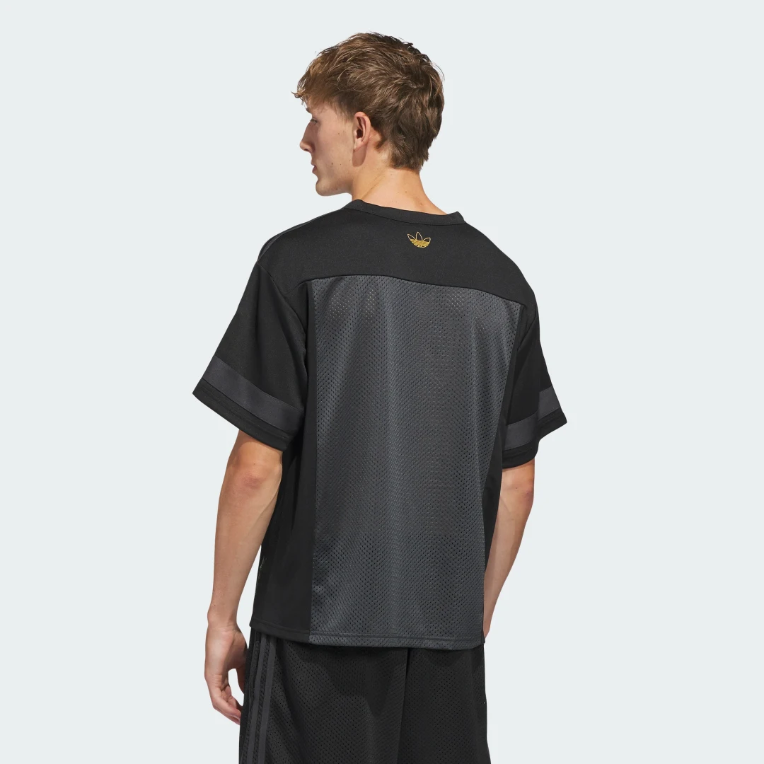 Detalle de Camiseta de Fútbol Skateboarding X Tyshawn – Adidas, Negro