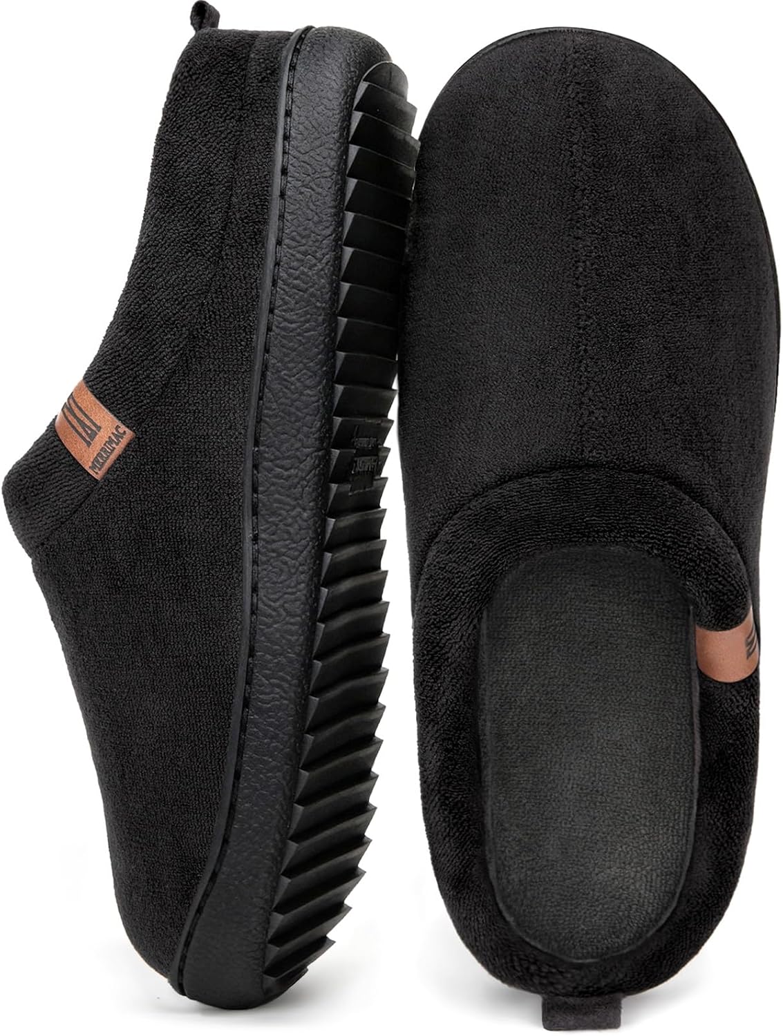 Thumbnail 6 de MERRIMAC Herren Slip-on Hausschuhe mit Memory-Schaum und rutschfester TPR-Sohle