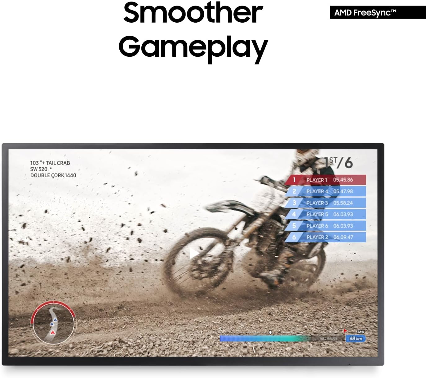 Thumbnail 3 de Samsung 32" UJ59 Series 4K UHD (LU32J590UQNXZA) VA Panel Computer Monitor