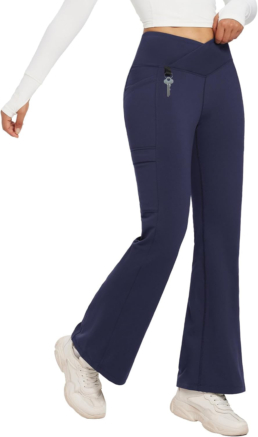 Thumbnail 4 de baleaf Thermo Hose Damen Thermo Leggings mit Taschen XS