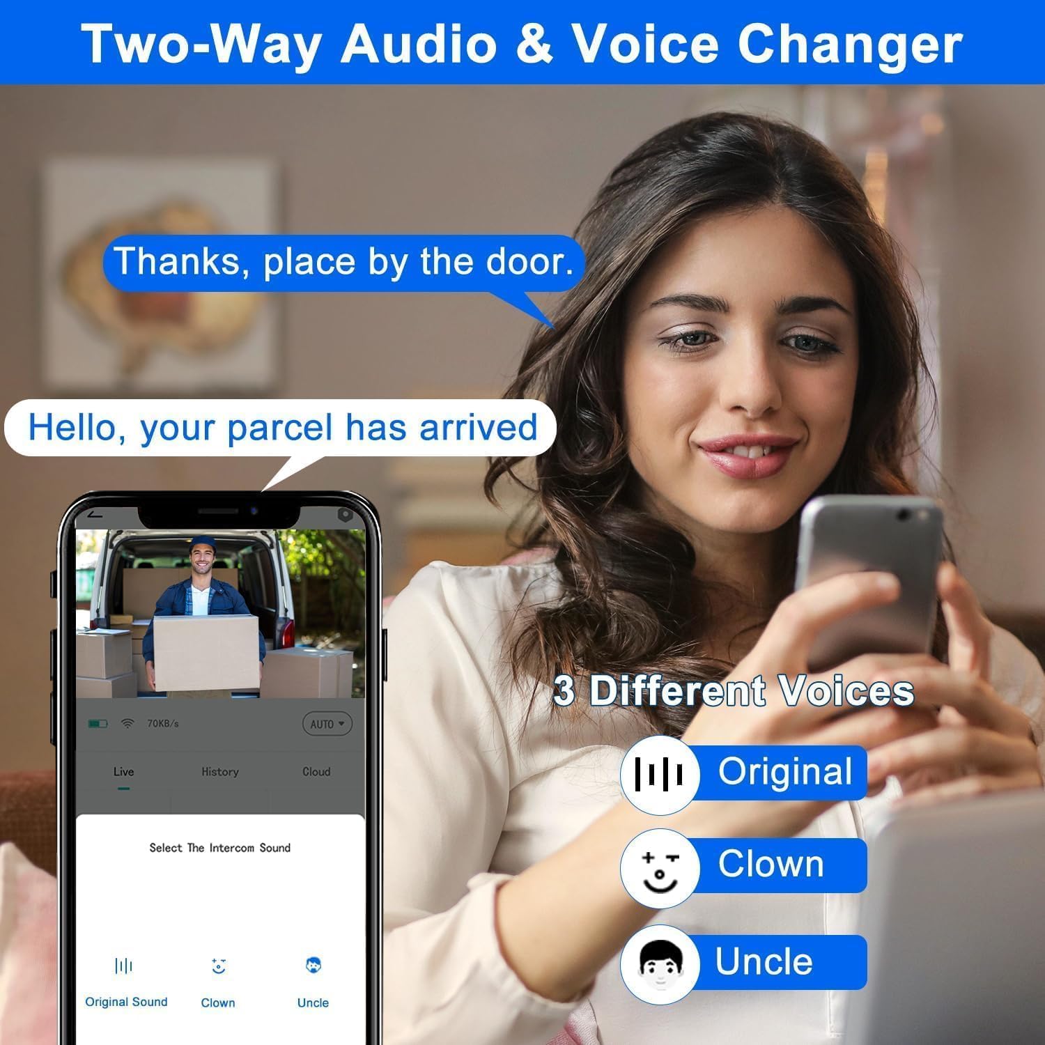 Thumbnail 3 de KAMEP Wireless Video Doorbell 2K HD