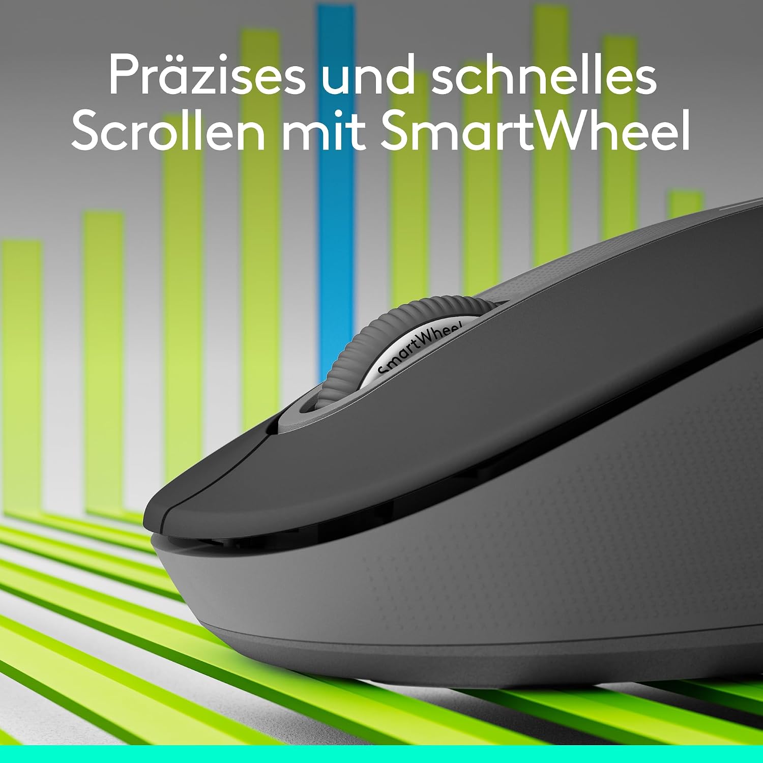 Detalle de Logitech Signature M650 L – kabellose Standardgröße für große Hände
