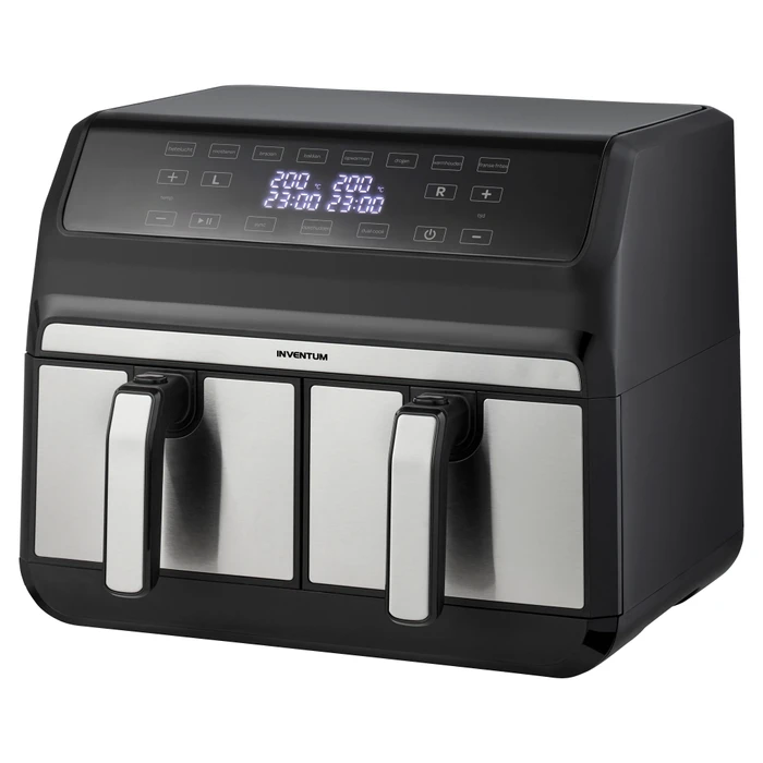 Thumbnail 5 de Inventum Heißluftfritteuse GF800HLD: Zwei Kammern mit Sync- und Duo-Cook-Funktion