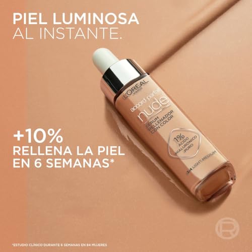 Detalle de L’Oréal Paris Accord Parfait serum con color 1%