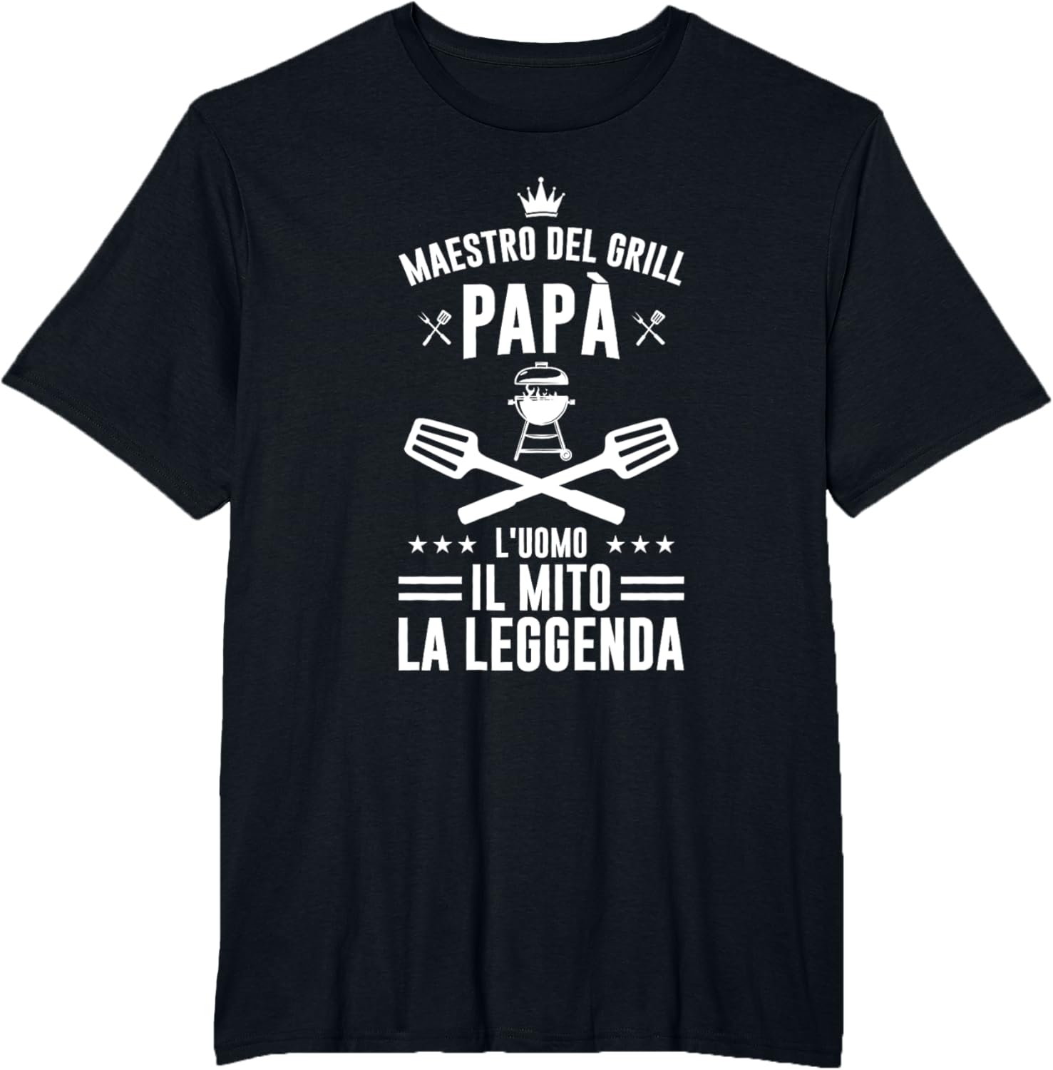 Thumbnail 4 de Maglietta Barbecue Papà Maestro di Griglia