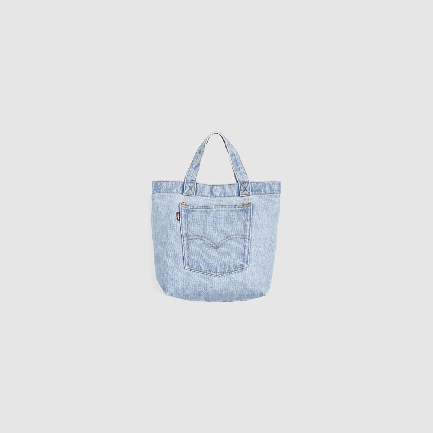 Thumbnail 2 de Levi’s Mini Back Pocket Tote pour femme Ocean Indigo Wash 12 L, mini sac fourre-tout du quotidien