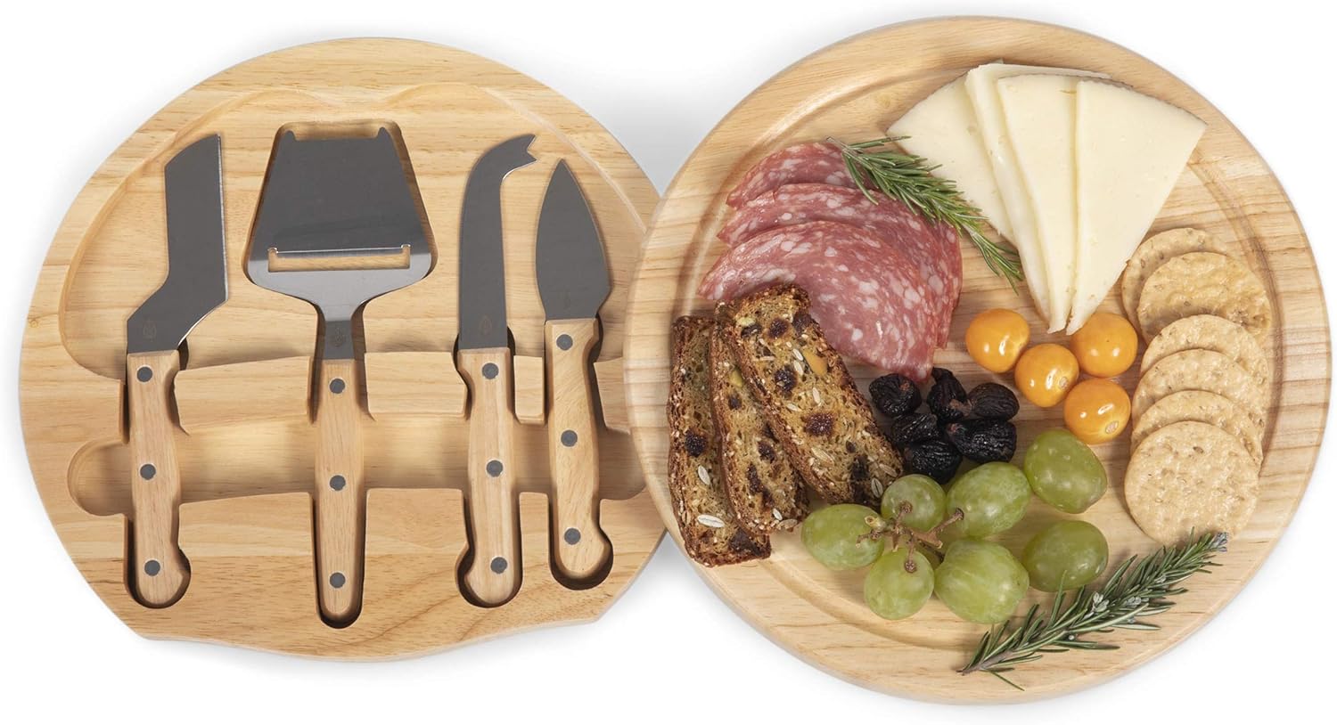 Thumbnail 3 de NFL San Francisco 49ers Circo Cheese Board and Knife Set (Charcuterie Set) — Parawood Cutting Board
