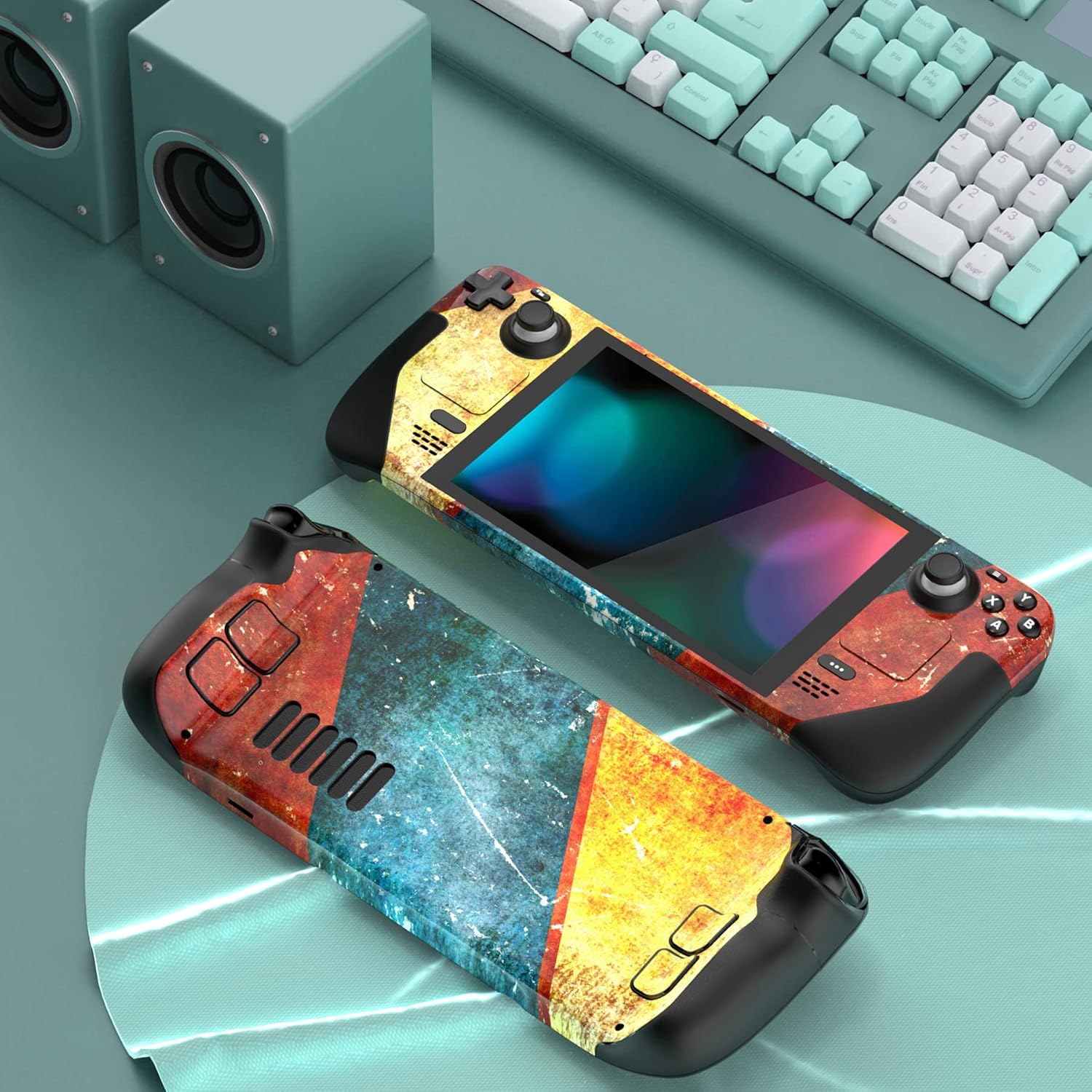 Detalle 2 de playvital Steam Deck protective skin set