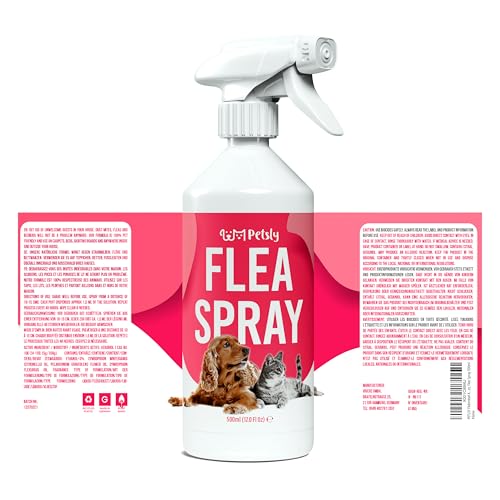 Thumbnail 8 de Petsly Spray Anti Puces Chat & Chien -500 ml - Non Tachant, Action Rapide