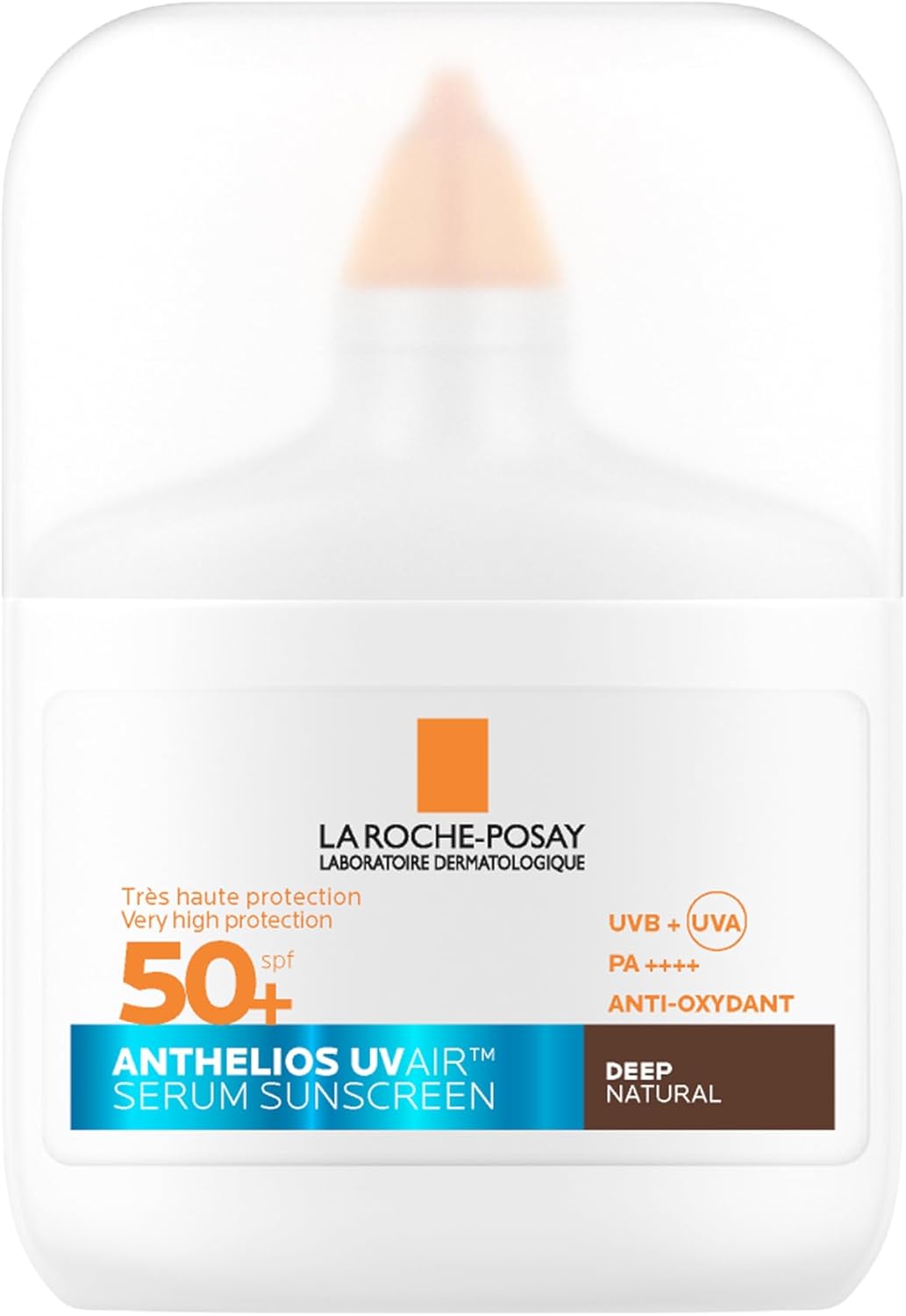 Detalle de La Roche-Posay Anthelios UVAIR Serum Sunscreen SPF50+ Deep Tint (50ml)