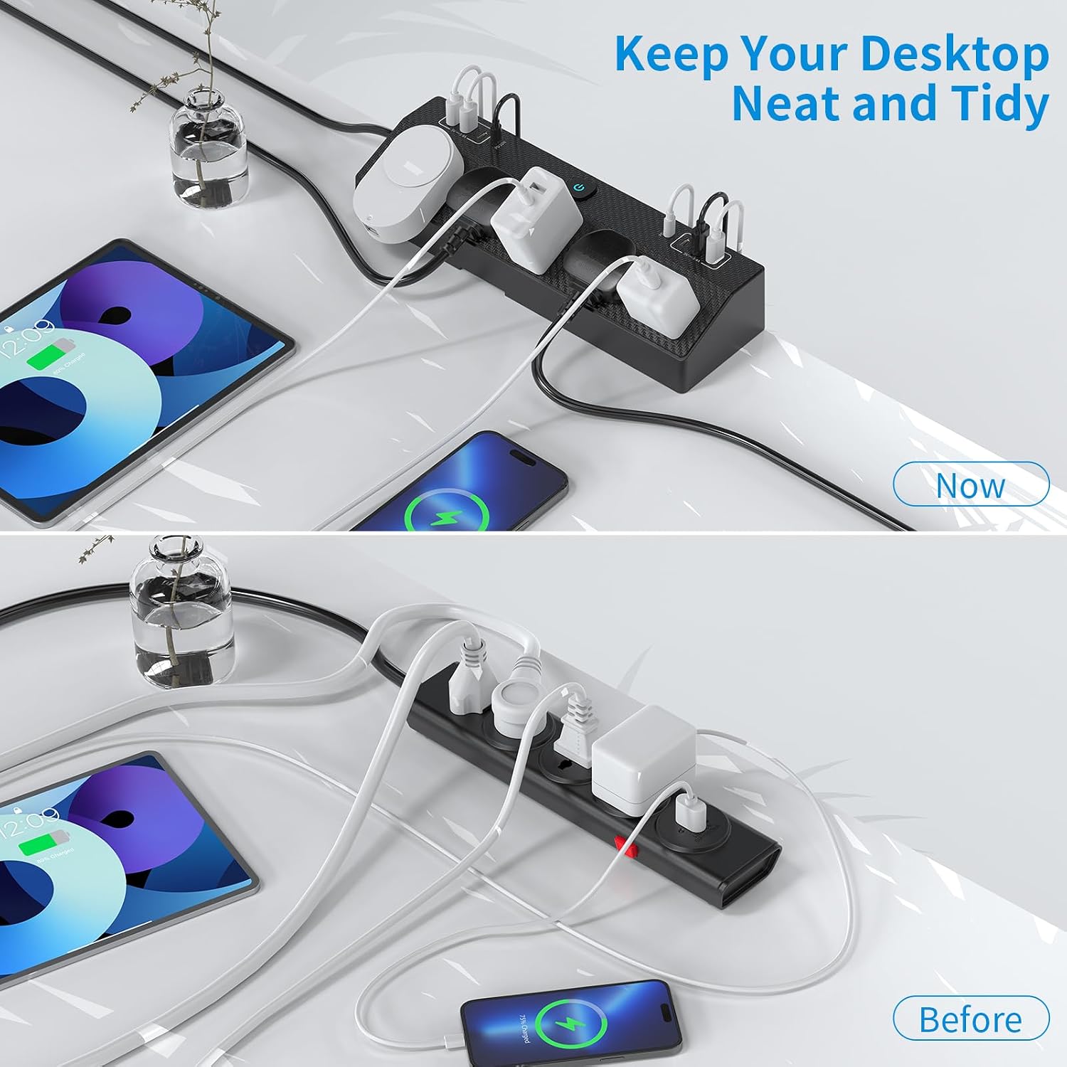 Thumbnail 5 de HAFINO Desk Extension Lead 1.8M with 20W PD