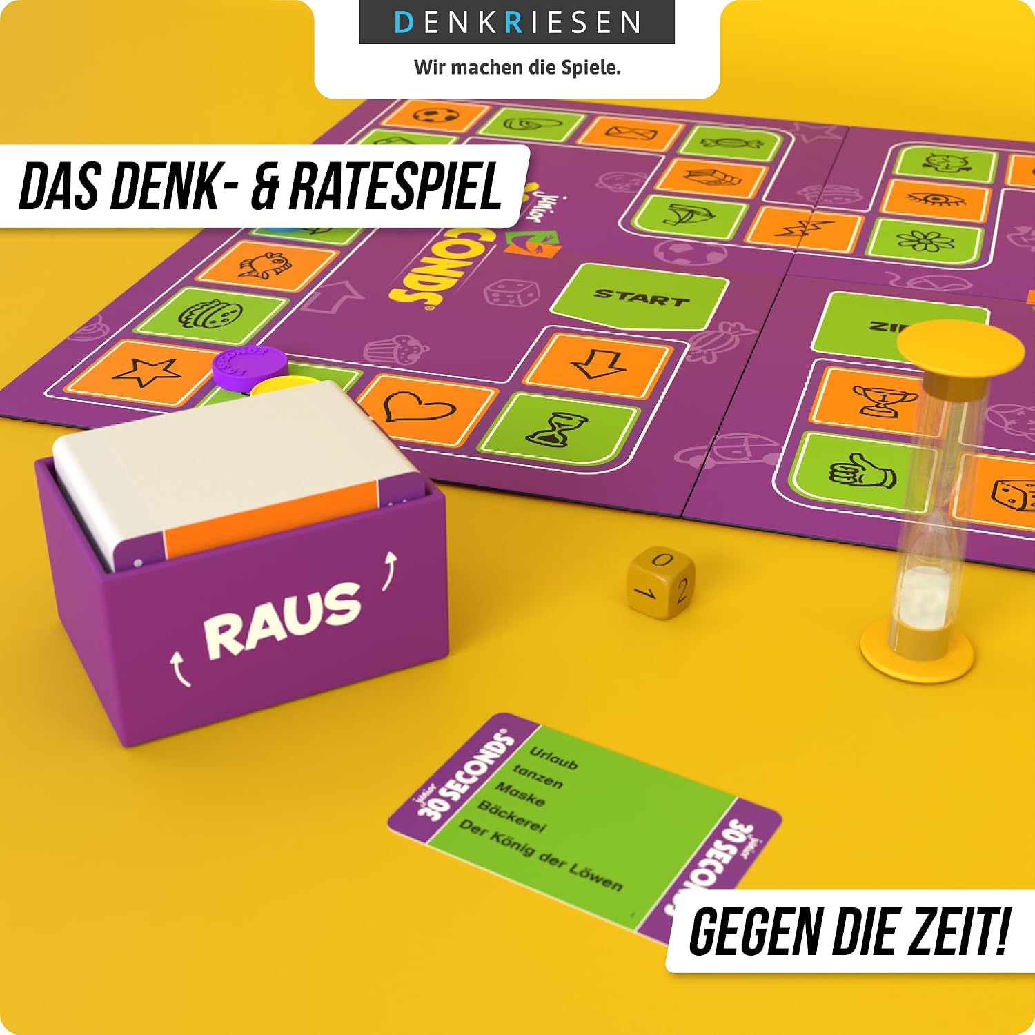 Detalle 2 de DENKRIESEN 30 Seconds Junior Partyspiel ab 7
