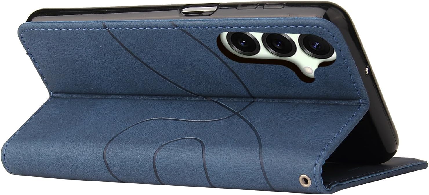 Thumbnail 3 de CXTCASE Flip-Hülle für Samsung Galaxy S25 in Blau – Schutz, Kartenfach & Ständer