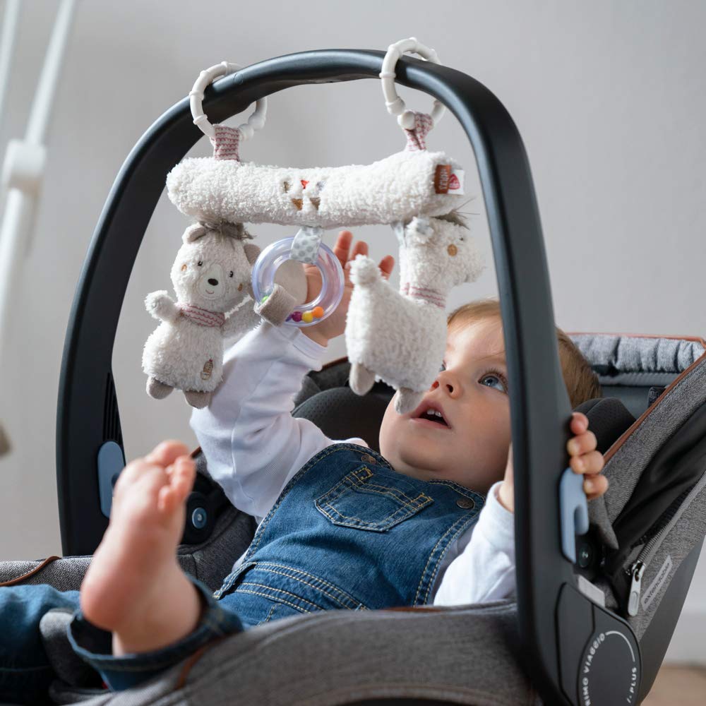 Thumbnail 3 de Fehn Activity-Trapez Peru – Flexibles Baby-Spieltrapez für Kinderwagen, Babybett und Babyschale