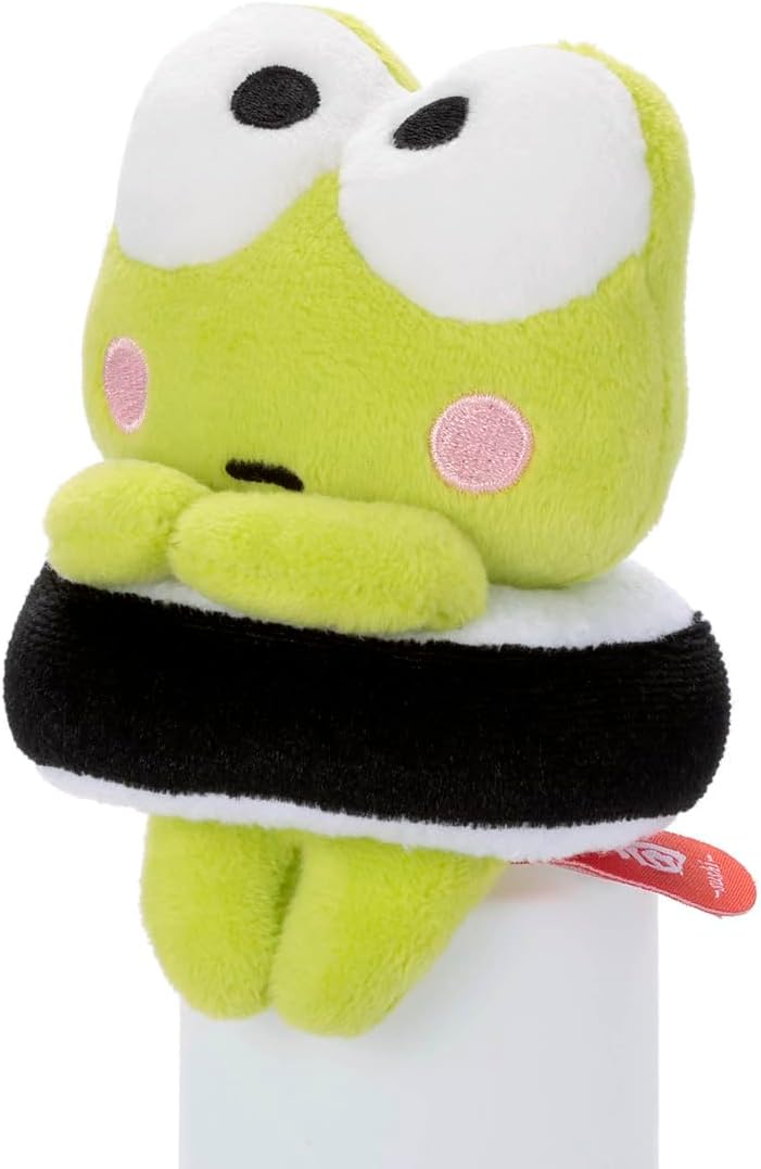 Detalle de タカラトミーアーツ 152078 サンリオキャラクターズ ちょっこりさん 寿司-sushi- けろけろけろっぴ ぬいぐるみ 11cm