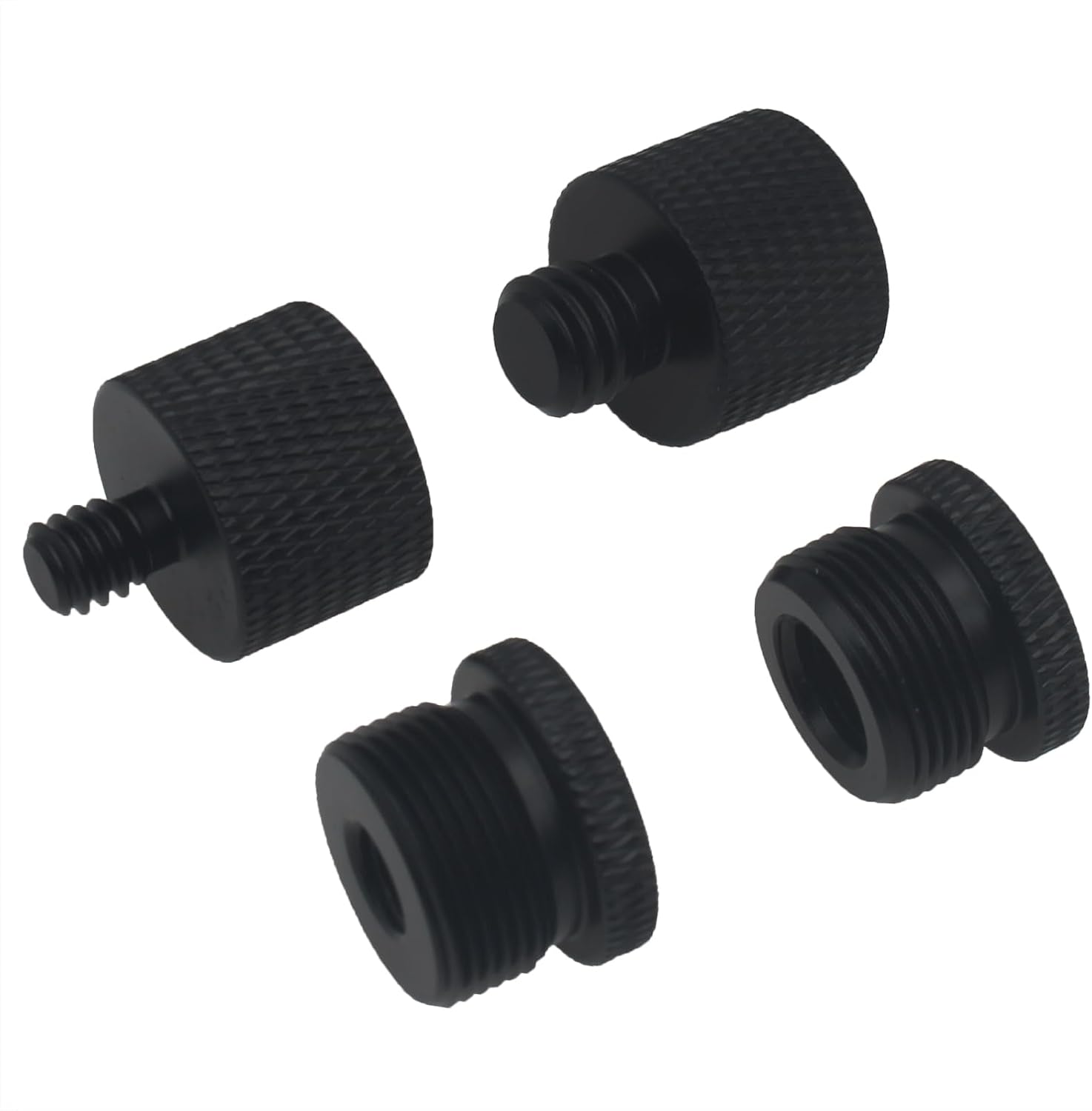Detalle de SYCZIOHU MIC-THREAD-SCREW-B-4 Microphone Stand Adapter Set, 4 Thread Converters
