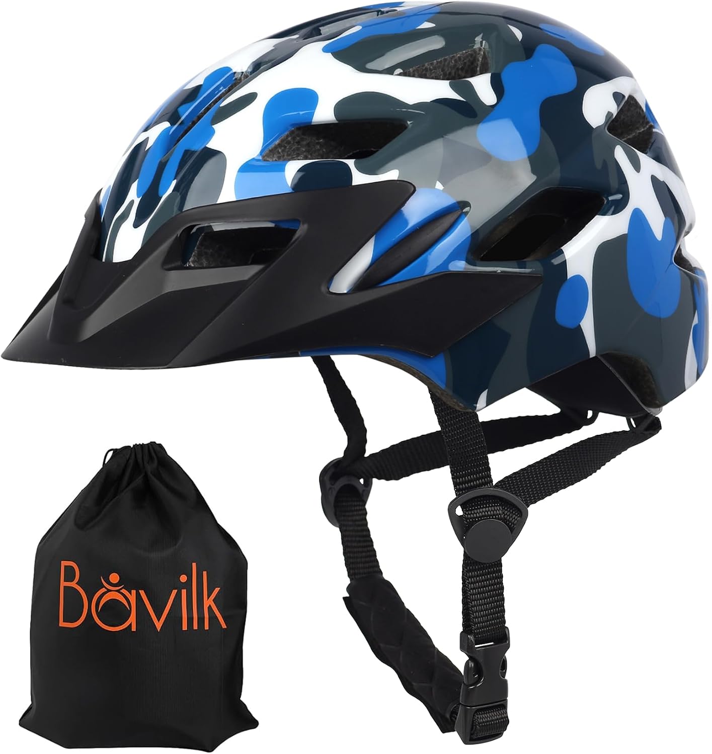 Thumbnail 6 de Kids Bike Helmet by Bavilk: LED Tail Light, Detachable Visor, and Multi-Sport Versatility