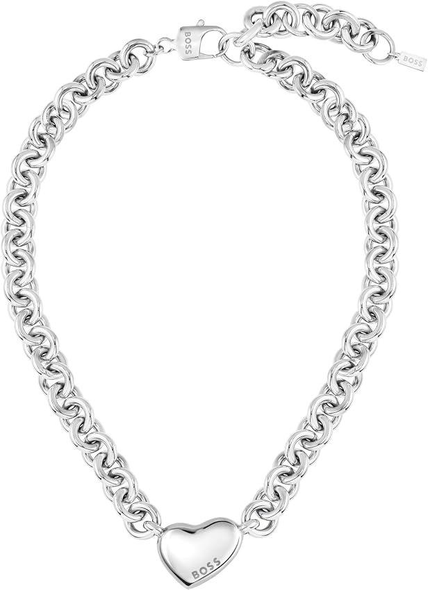Detalle de BOSS 1580636 Collar cadena Honey Love en acero inoxidable 💍