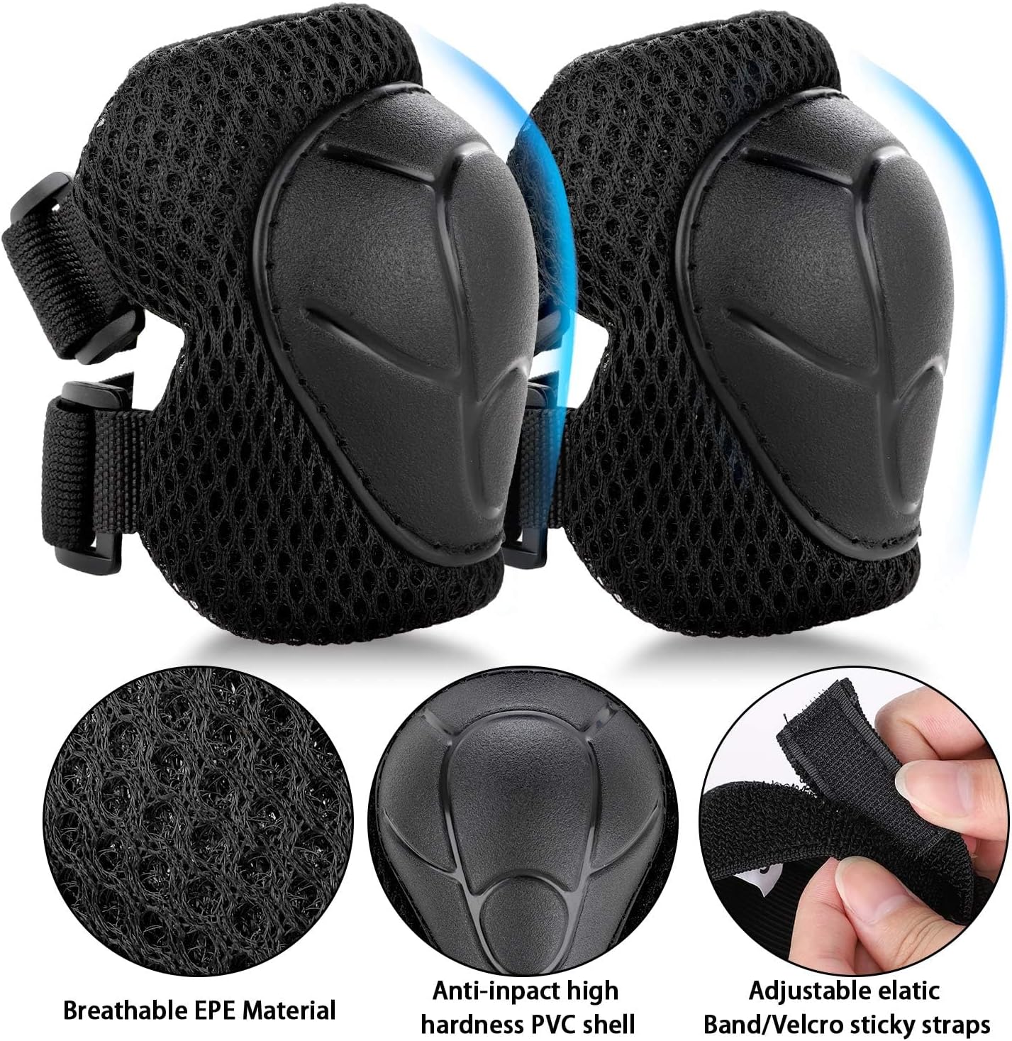 Detalle 2 de Kids' Bike Helmet and Pads Set, 48–54 cm