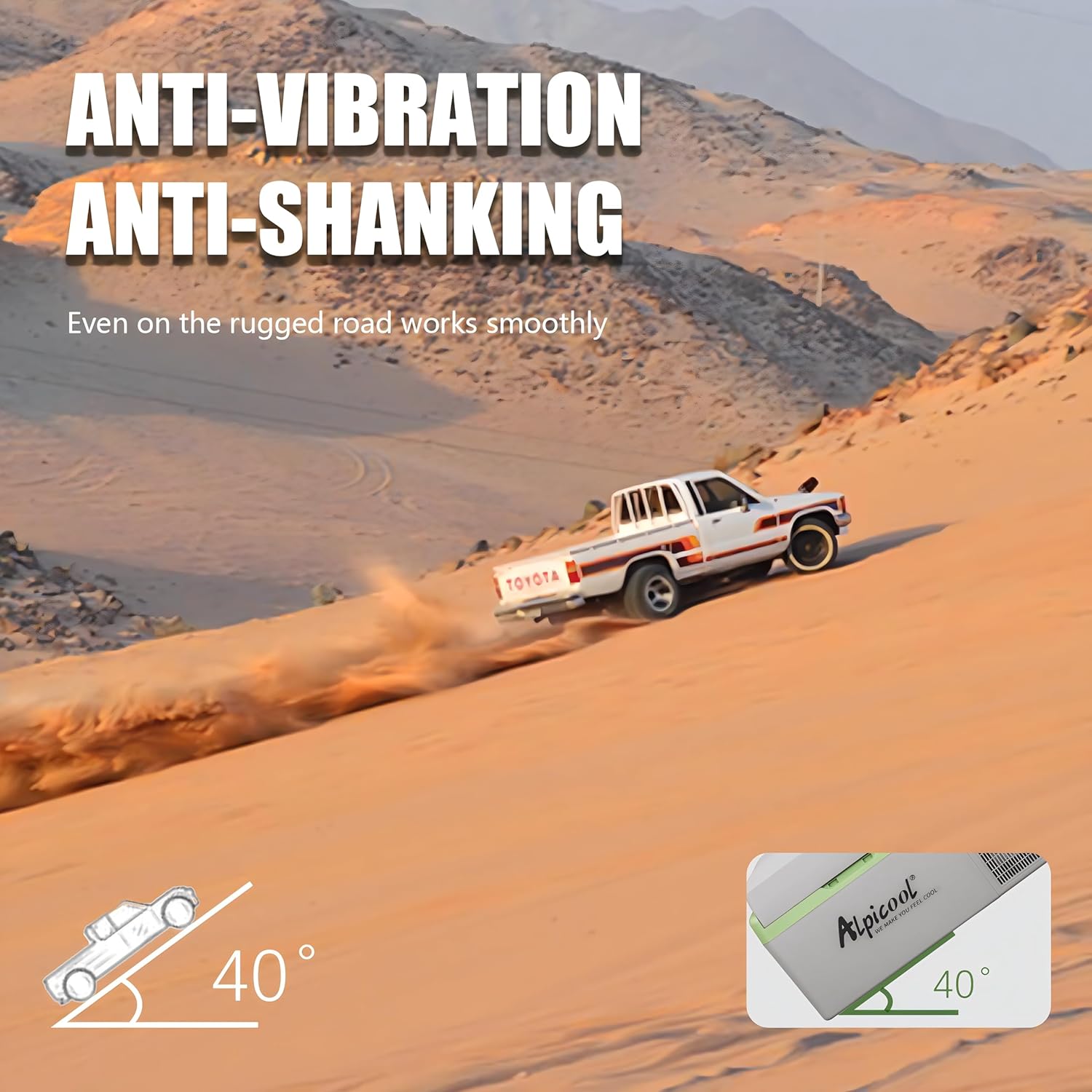 Thumbnail 5 de Alpicool Y20T 20L portable car fridge freezer