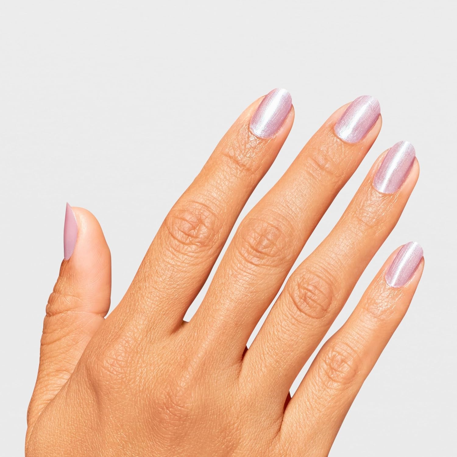 Detalle 2 de OPI RapiDry Smalto ad Asciugatura Rapida 9ml – Vegano, a Prova di Sbavature, Nude/Rosso con Riflessi Colorati