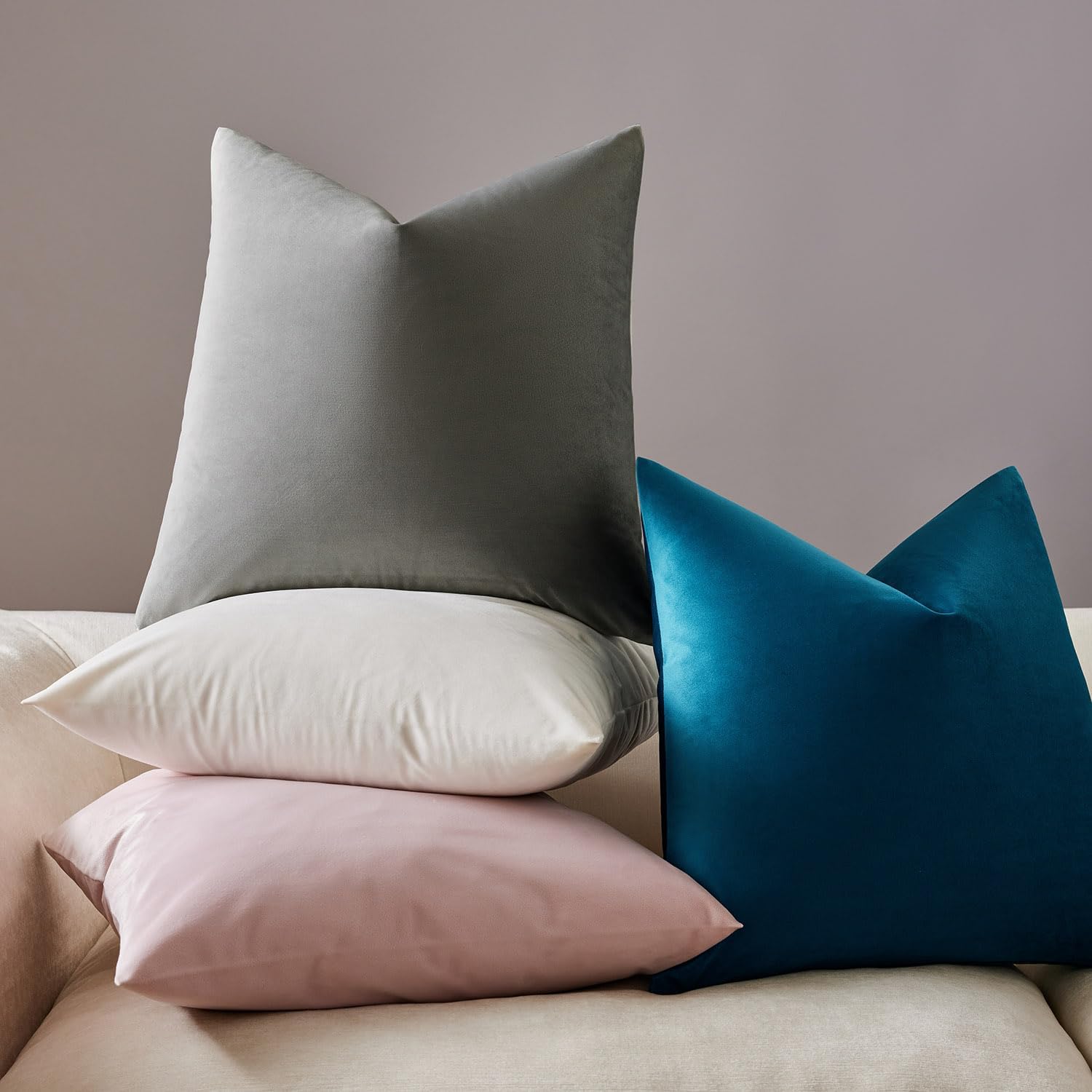 Thumbnail 3 de JUSPURBET Velvet Pillow Covers 16x24