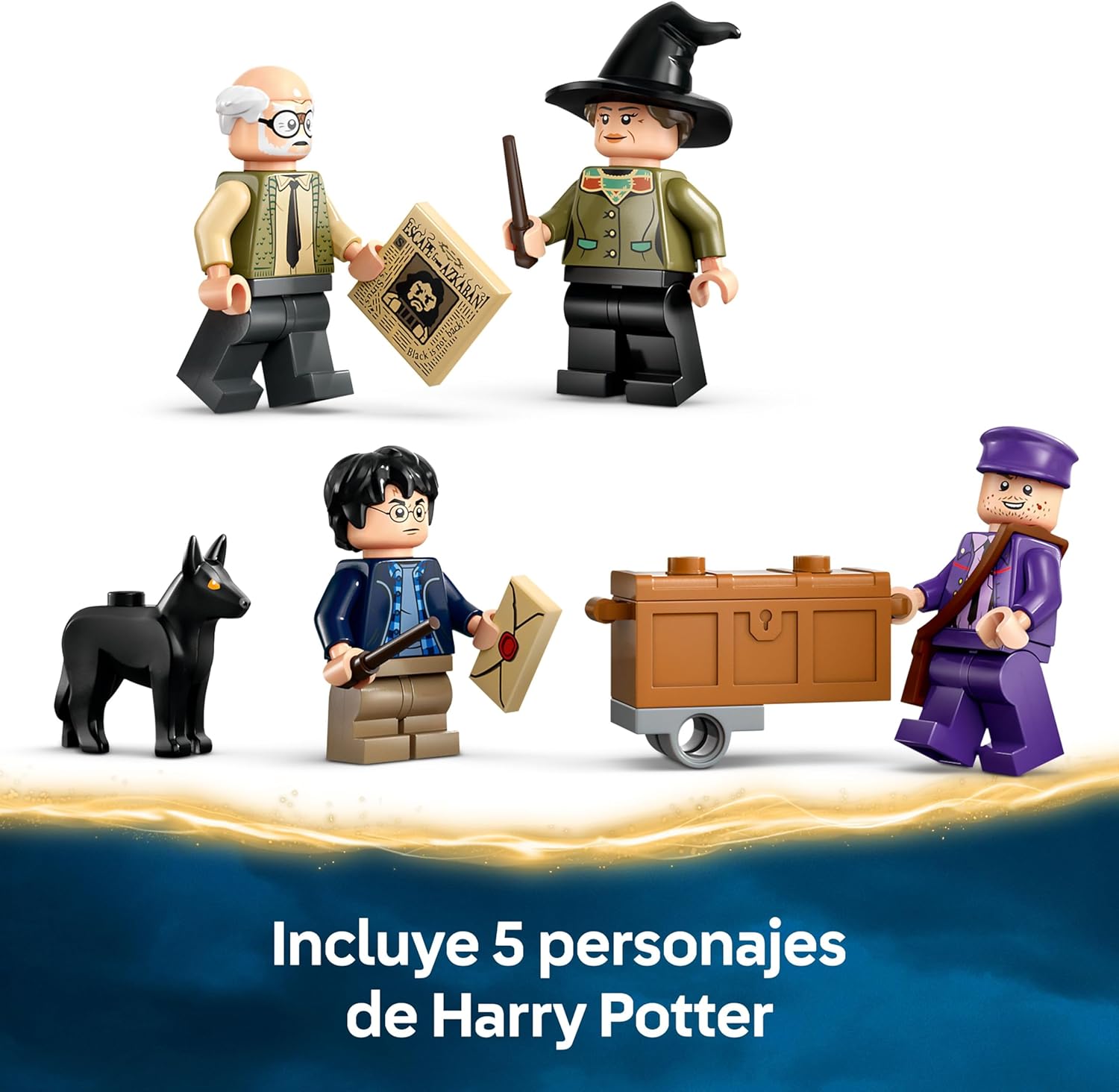 Thumbnail 3 de LEGO Harry Potter 76446 Aventura en el Autobús Noctámbulo con 5 minifiguras y accesorios