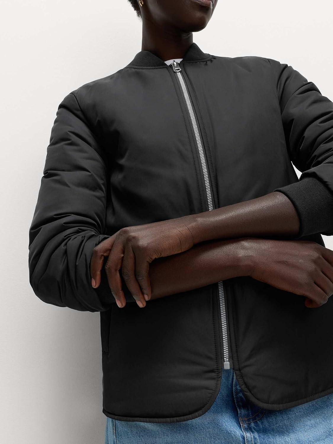 Detalle de Marks & Spencer Stormwear™ gewatteerde damesjas, waterafstotend, standaard pasvorm