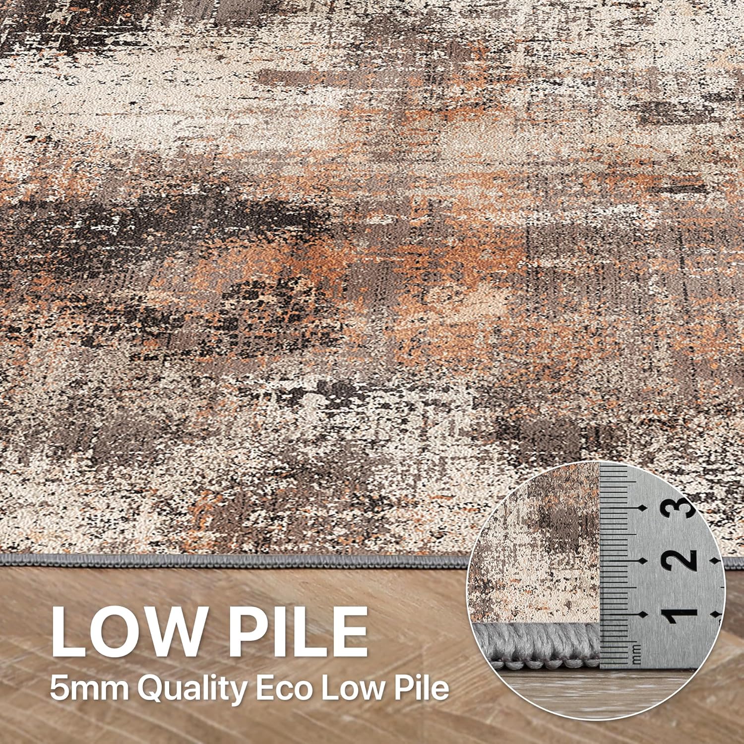 Thumbnail 2 de BEIMO Tapis antidérapant 80x150 cm design abstrait moderne