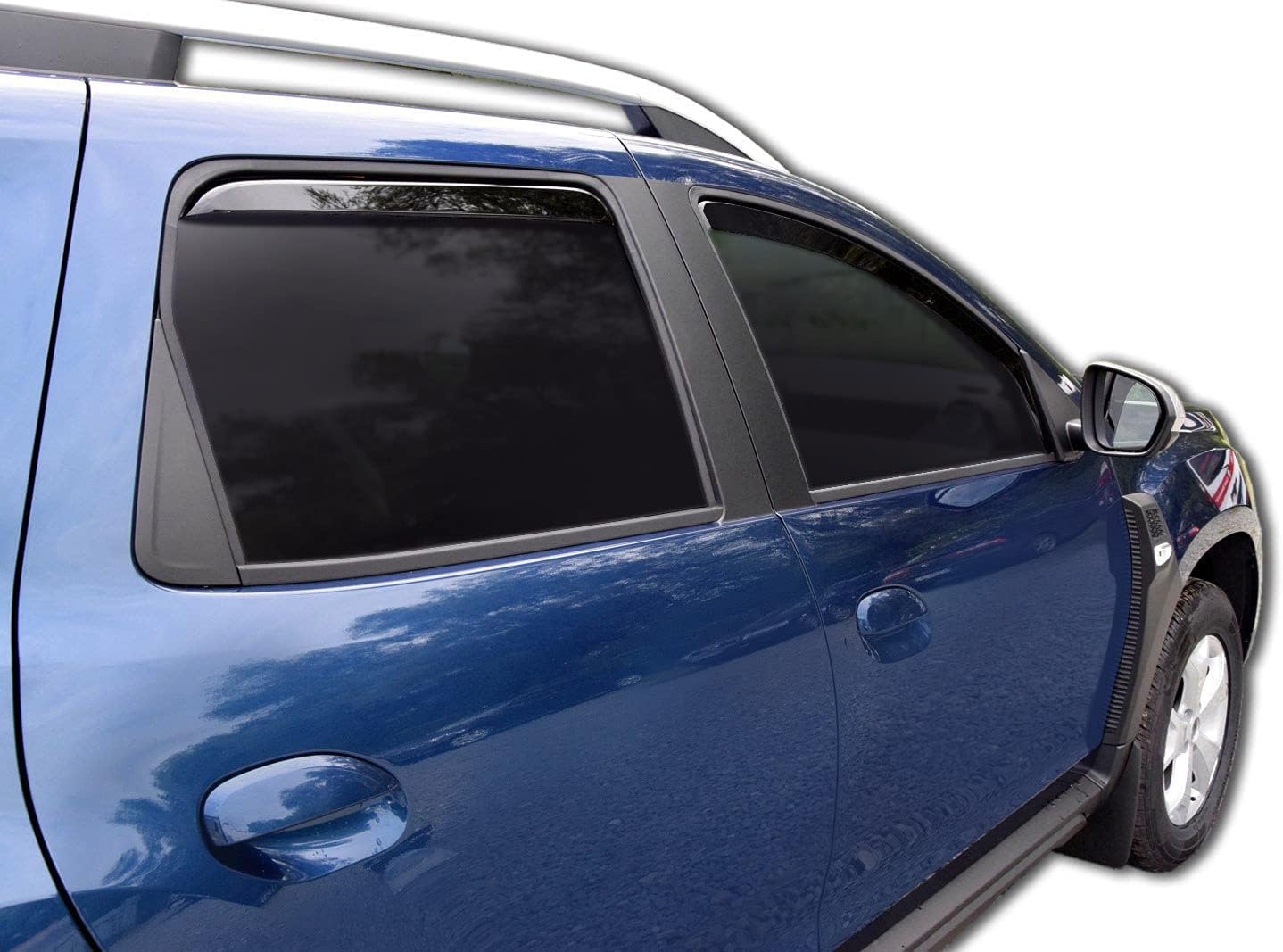 Thumbnail 3 de GP Déflecteurs d'air pour Duster (2017-2024) — Ensemble 4 pièces, gris tinté