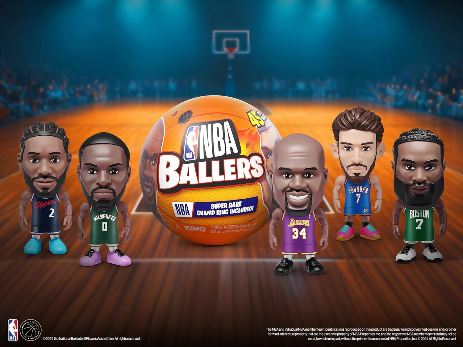 Detalle 2 de Capsula 5 Surprise NBA Ballers Series 2