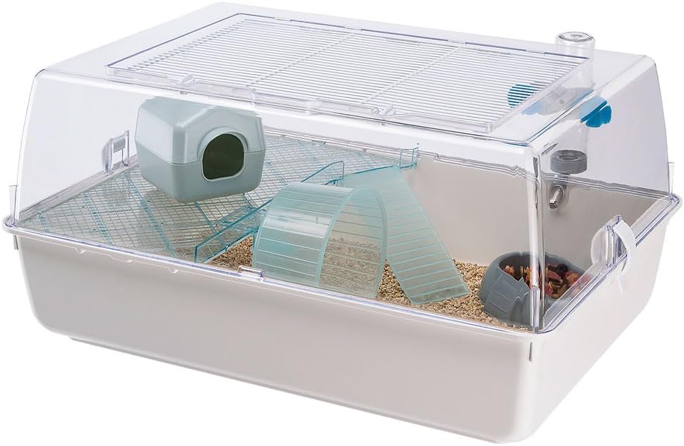 Detalle de FERPLAST MINI DUNA HAMSTER gabbia 55x39x27cm 🐹