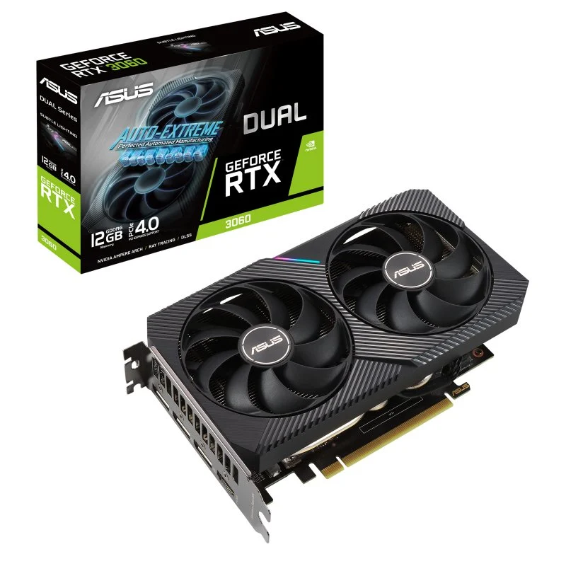 Detalle de Asus Dual GeForce RTX 3060 V2 12GB GDDR6