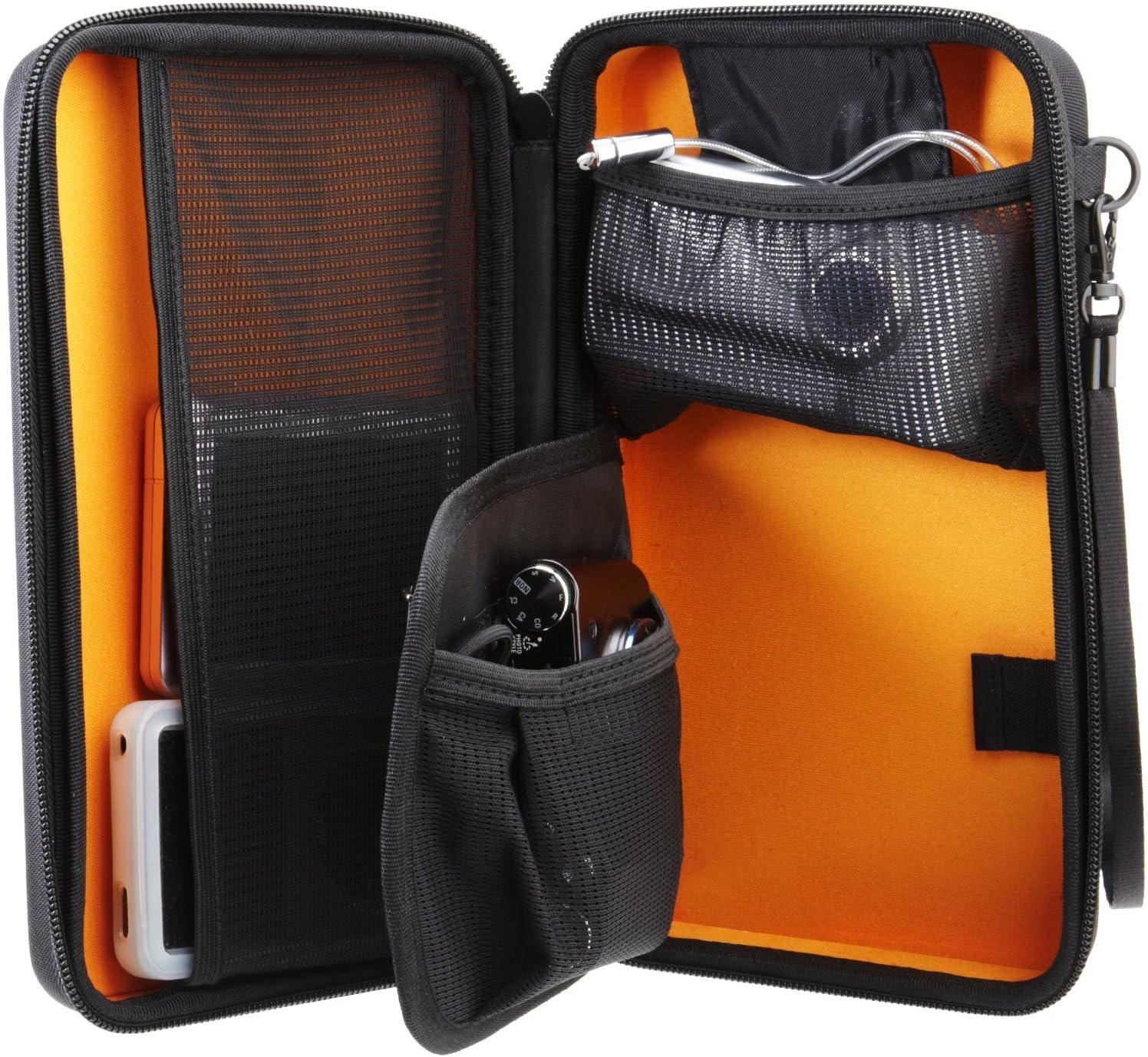 Thumbnail 3 de Amazon Basics Universaltasche für elektronische Kleingeräte (Schwarz) – Stauraum für Adapter, Speicherkarten & Co.