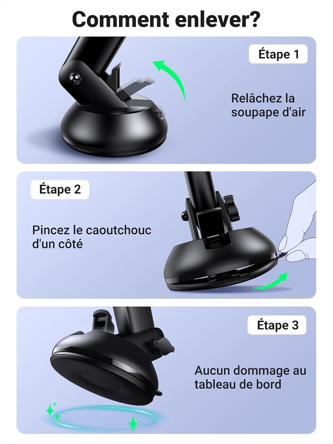 Thumbnail 6 de UGREEN Support téléphone 360°