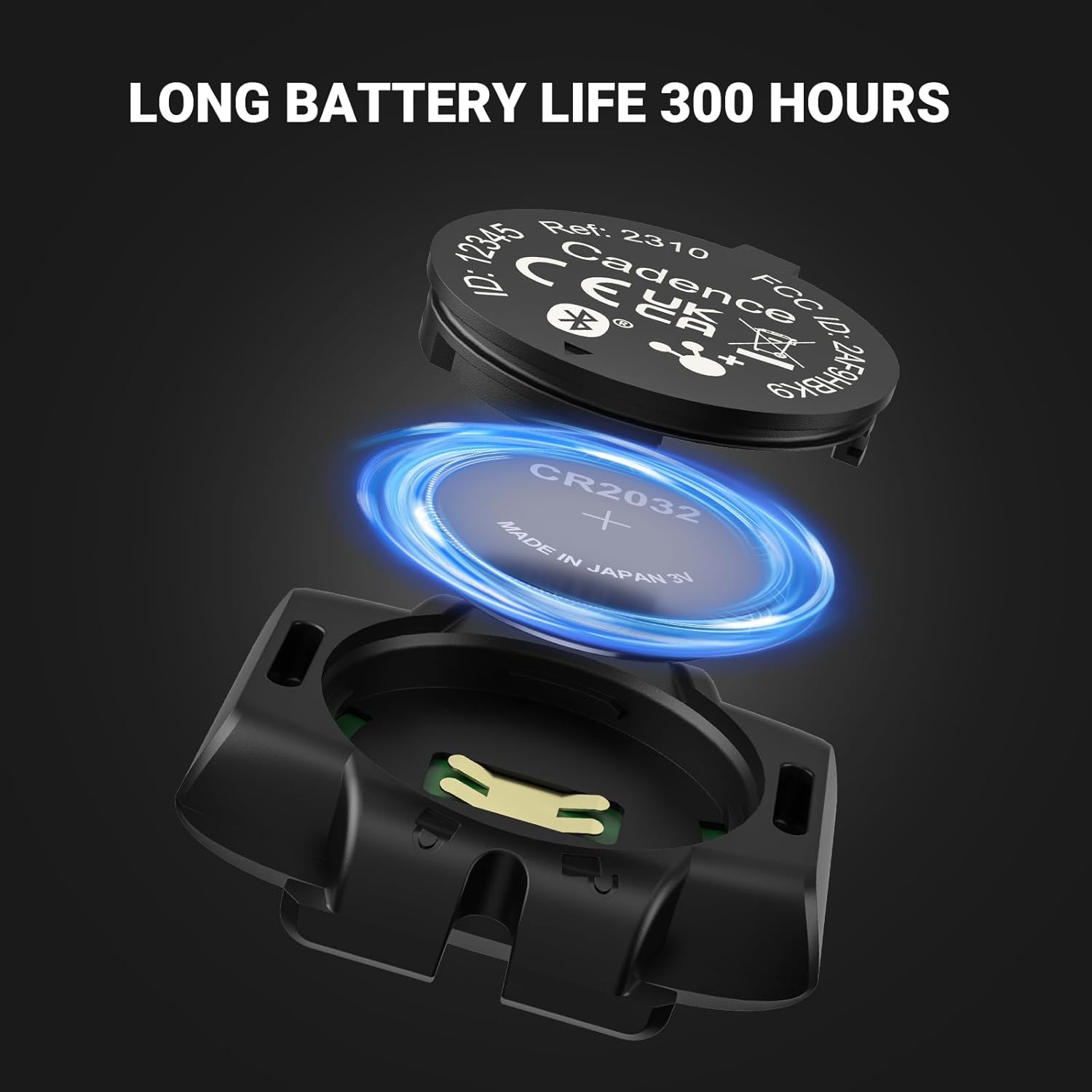 Thumbnail 4 de COOSPO BK9 Cadence & Speed Sensor (Bluetooth 5.0 + ANT+) with IP67 rating and long battery life