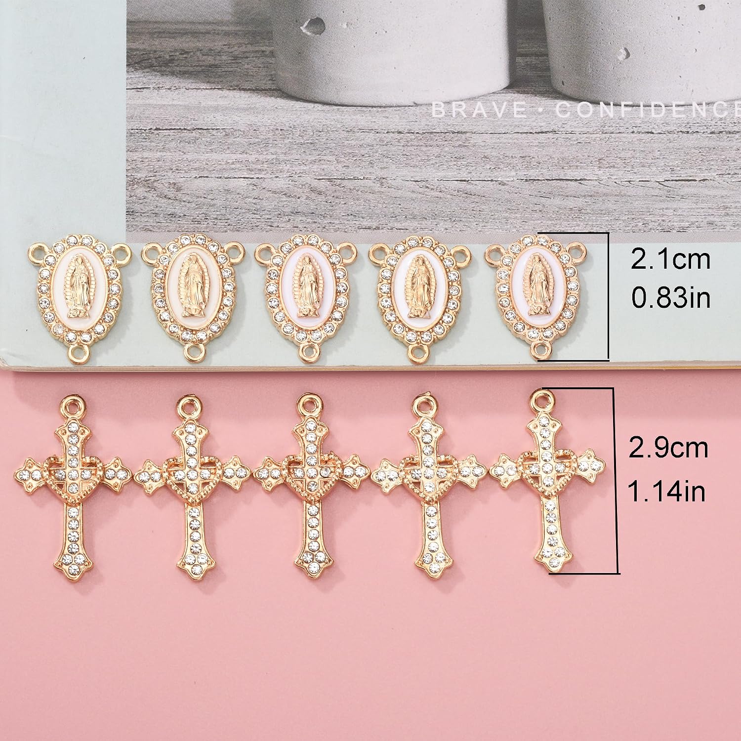 Detalle 2 de Rhinestone Jewelry-Making Set