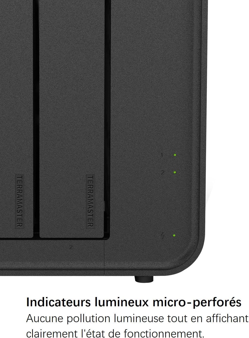 Detalle 2 de TERRAMASTER D2-320 USB 3.2 10Gbps Box RAID