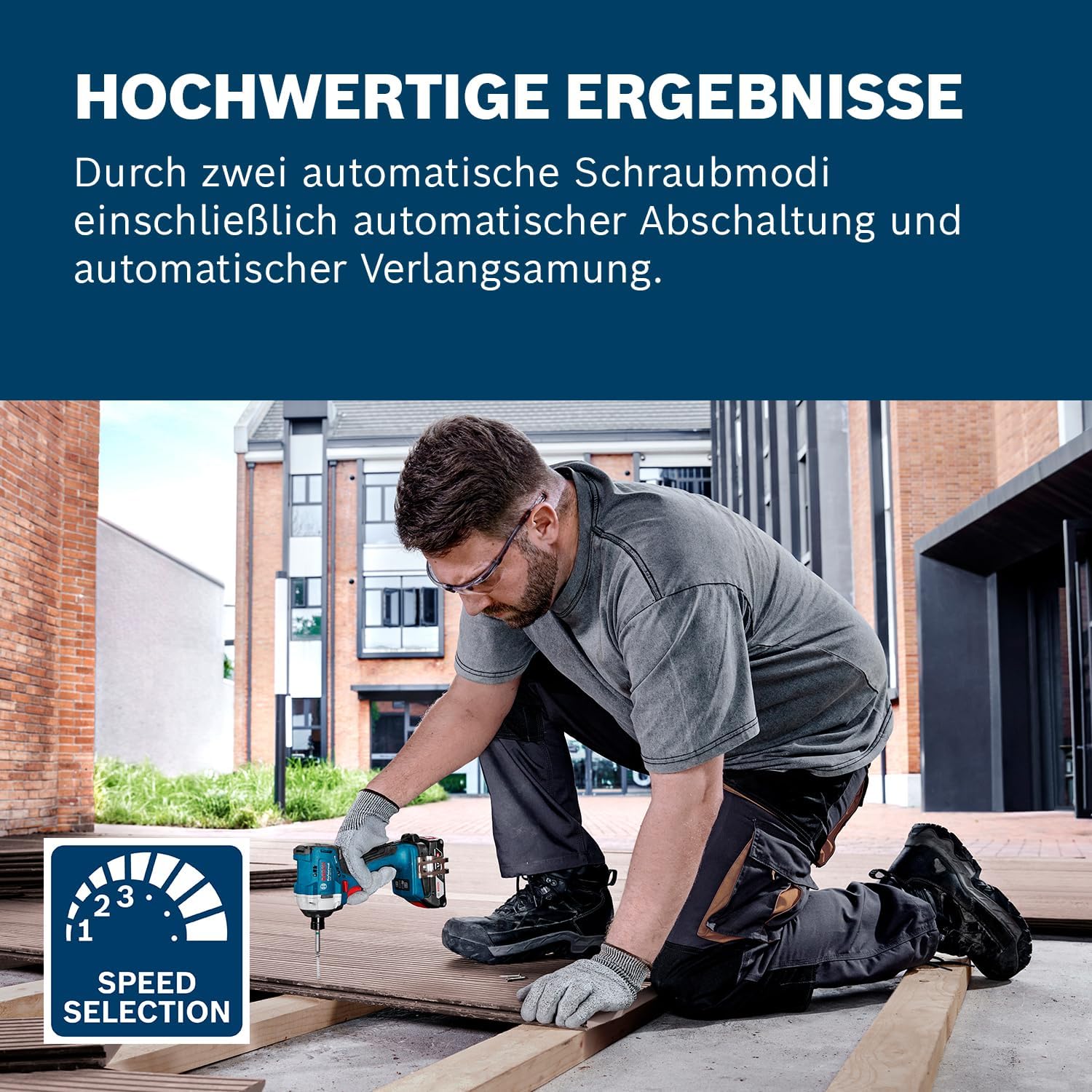 Thumbnail 3 de Bosch Professional 18V System Akku-Drehschlagschrauber GDR 18V-215