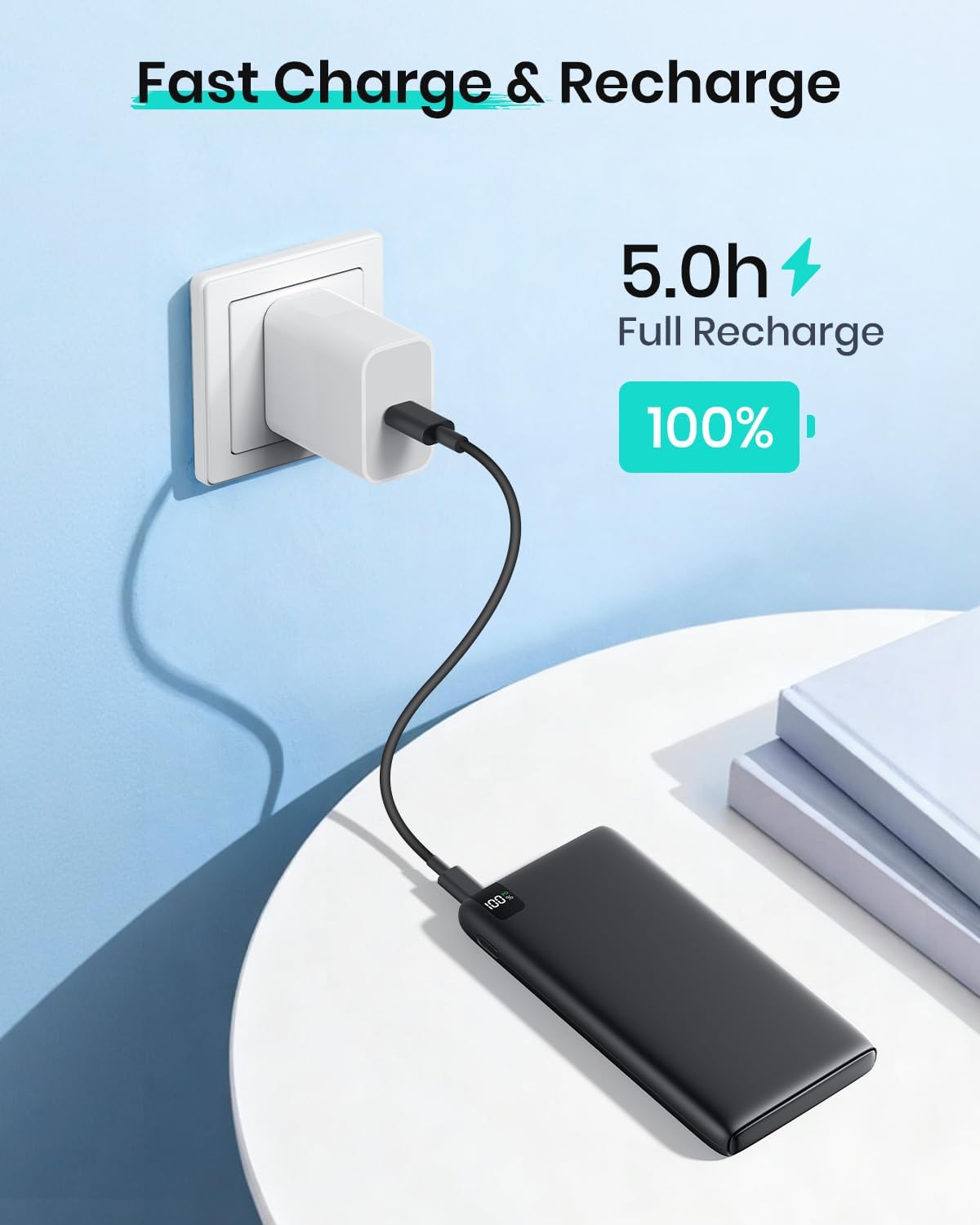Thumbnail 4 de Hiluckey Power Bank 20000mAh Portable Charger with 22.5W Fast Charging