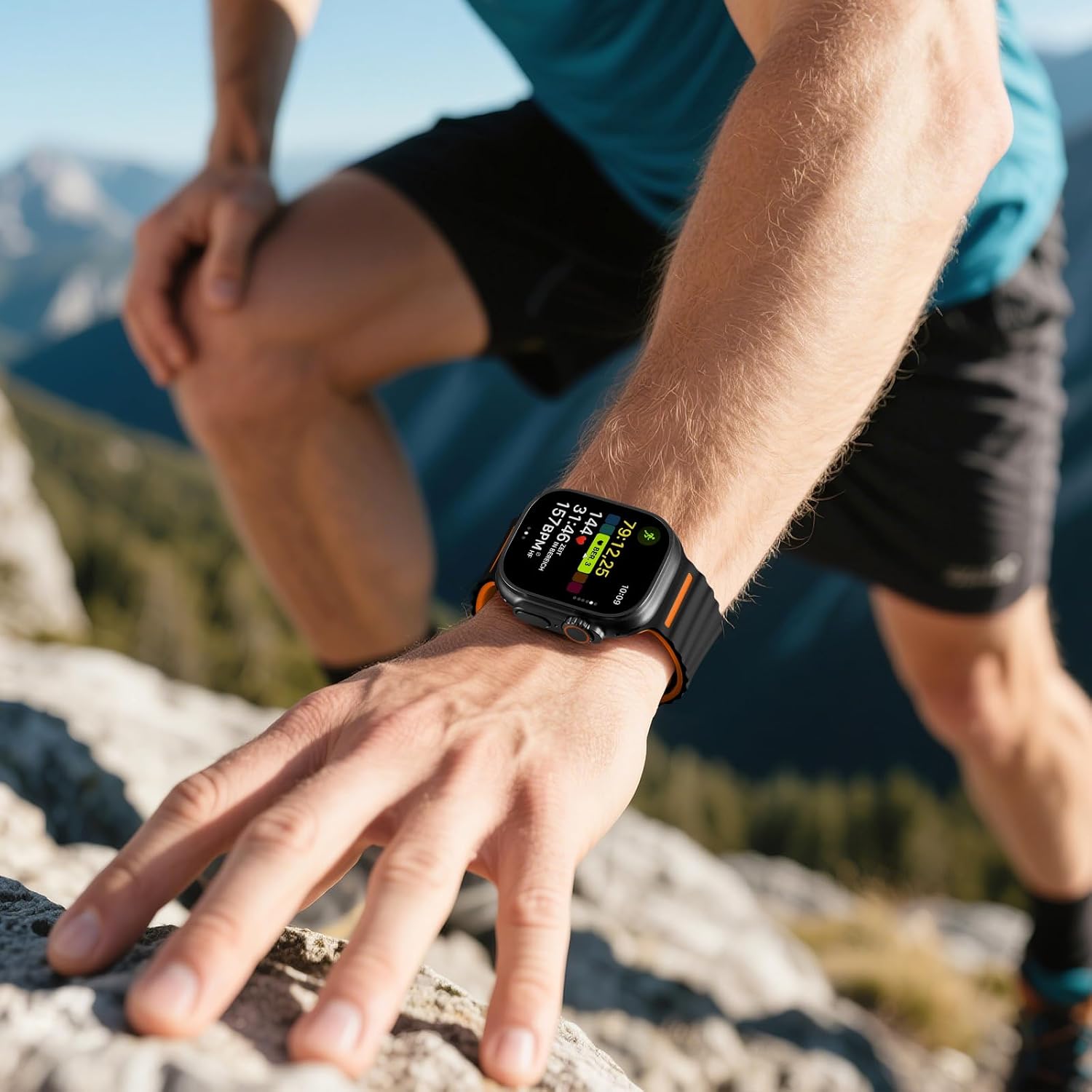 Thumbnail 6 de Mastten Sports Strap for Apple Watch Ultra 2 49–42mm