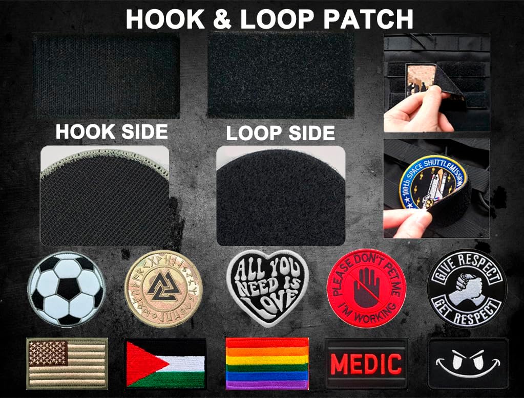 Detalle 2 de No Step On Snek Patch 2er Set
